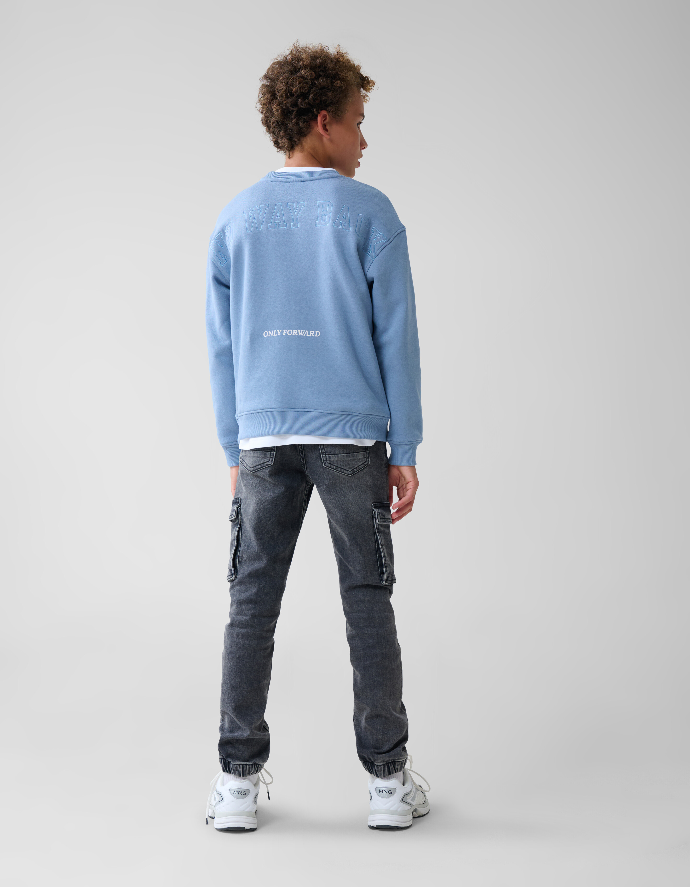Artwork Pullover Blau SHOEBY BOYS