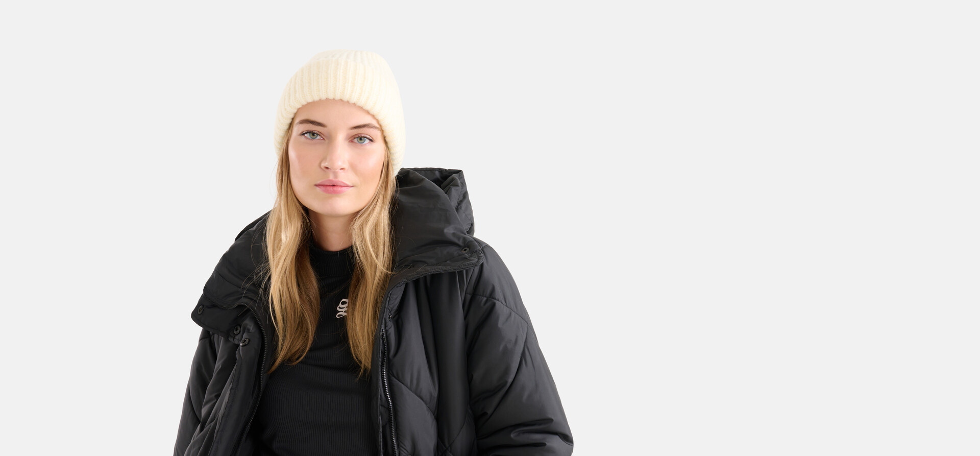 Chunky Beanie Off White SHOEBY ACCESSOIRES