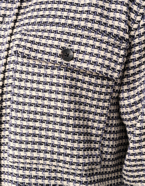 Pied De Poule &Uuml;berhemd Sand SHOEBY MEN