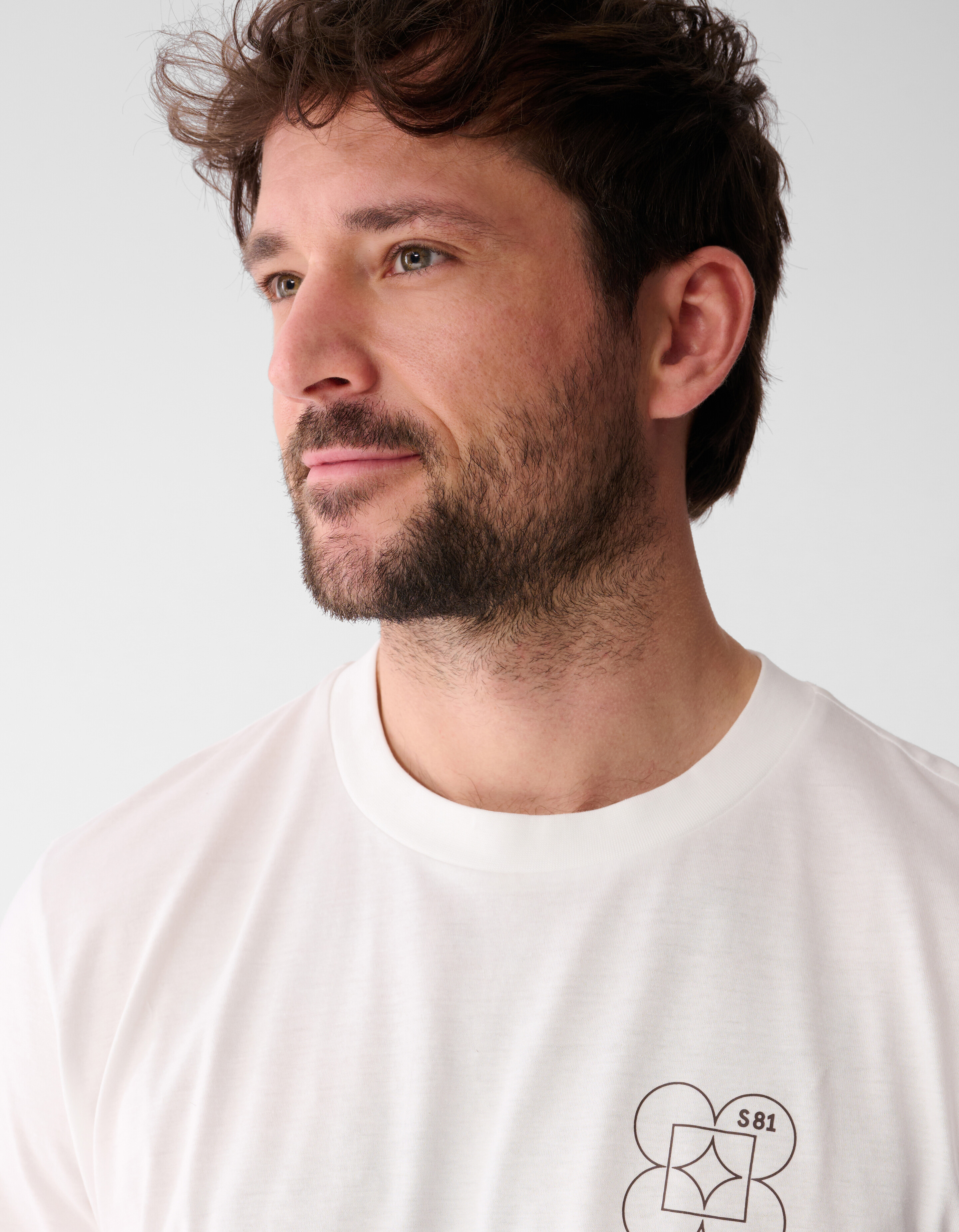 Spark Artwork T-Shirt Wei&szlig; SHOEBY MEN