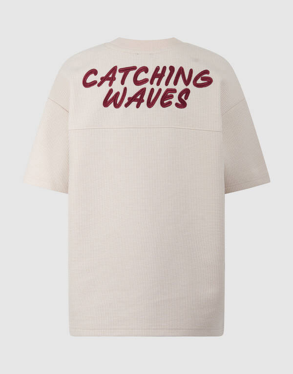 Struktur T-Shirt Beige SHOEBY BOYS