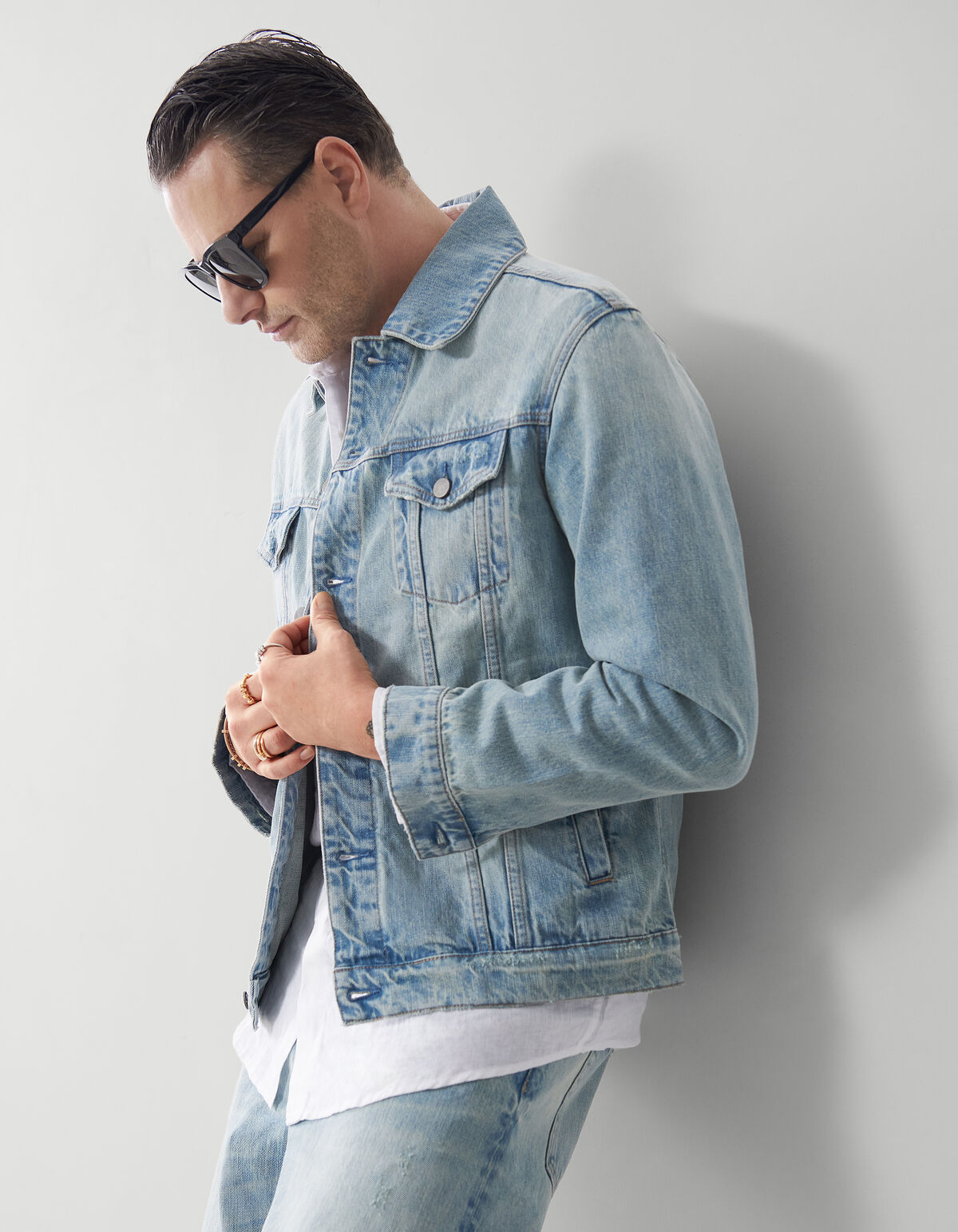 Jeansjacke Bleached SHOEBY MEN