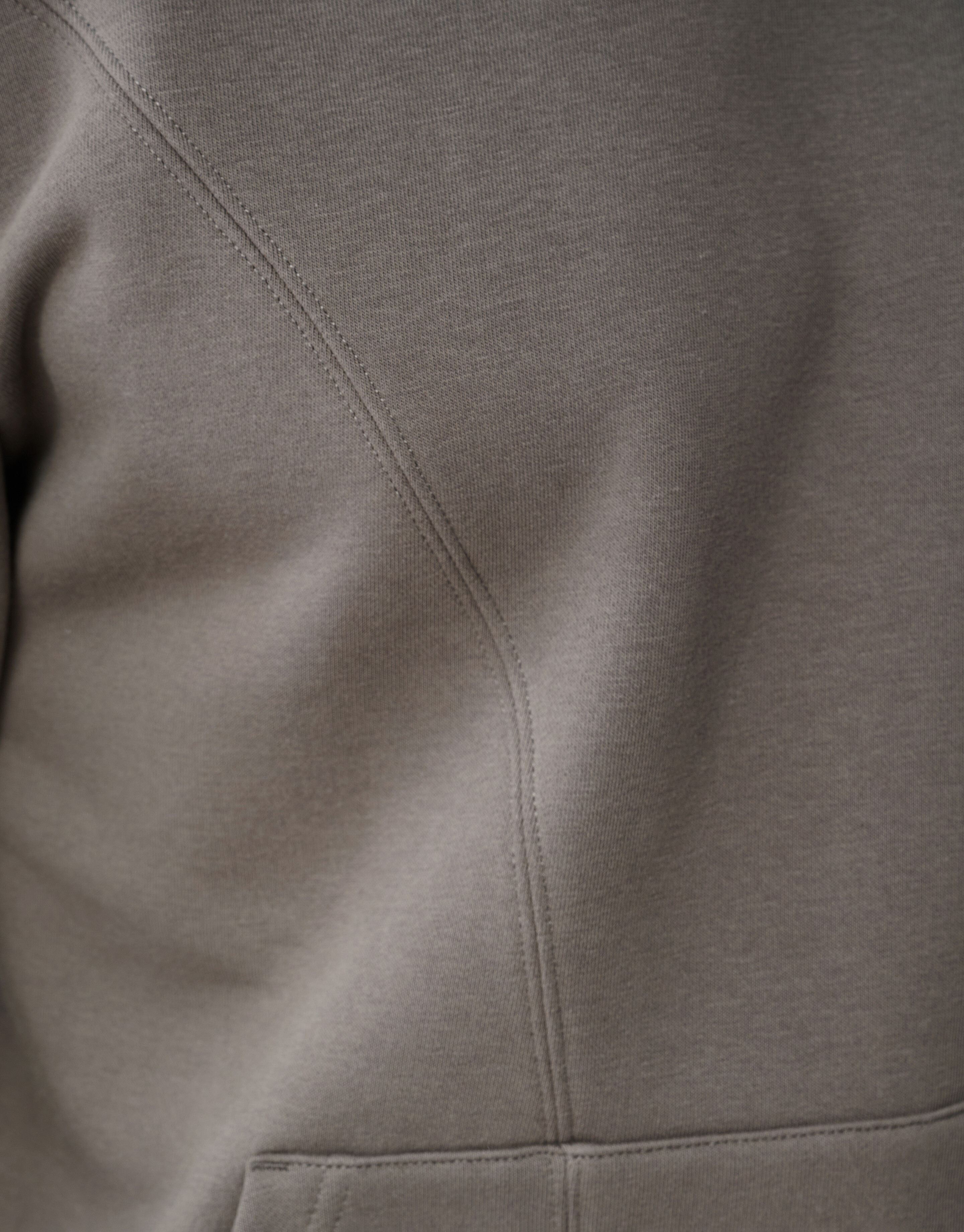 Gemischter Sweat-Hoodie Dunkelgrün SHOEBY MEN