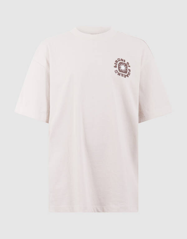 Zitronen-Kunst T-Shirt Beige SHOEBY BOYS