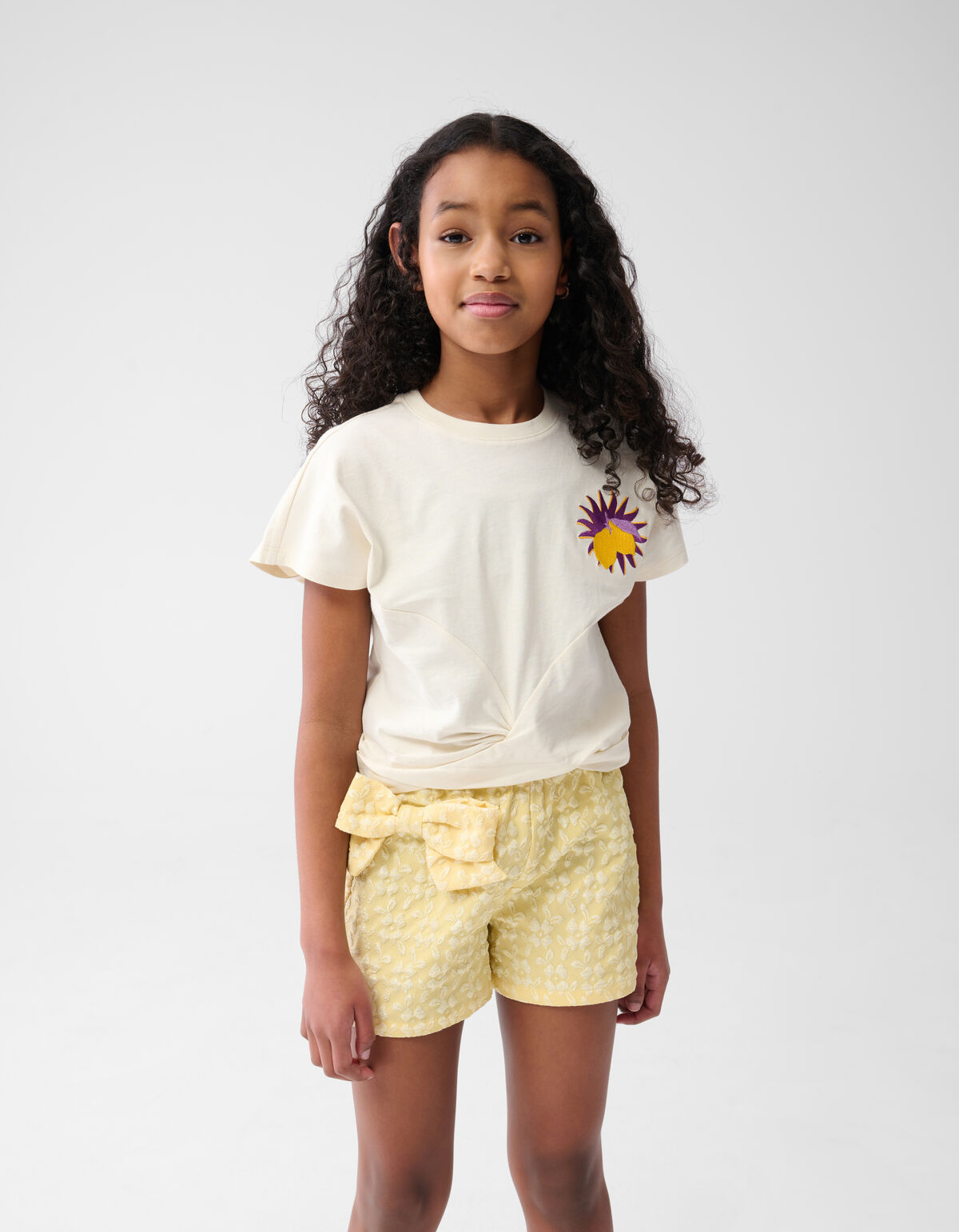 Twist Top Off White SHOEBY GIRLS