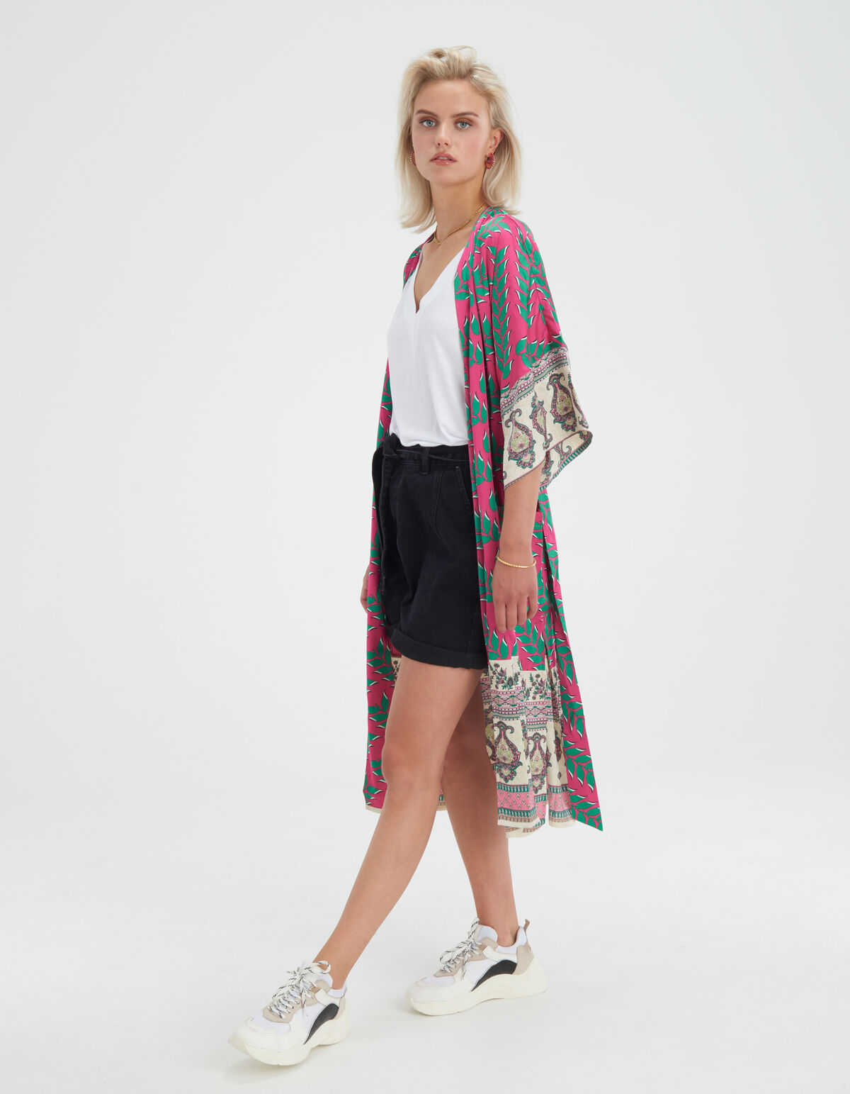 Gedruckter Kimono EKSEPT