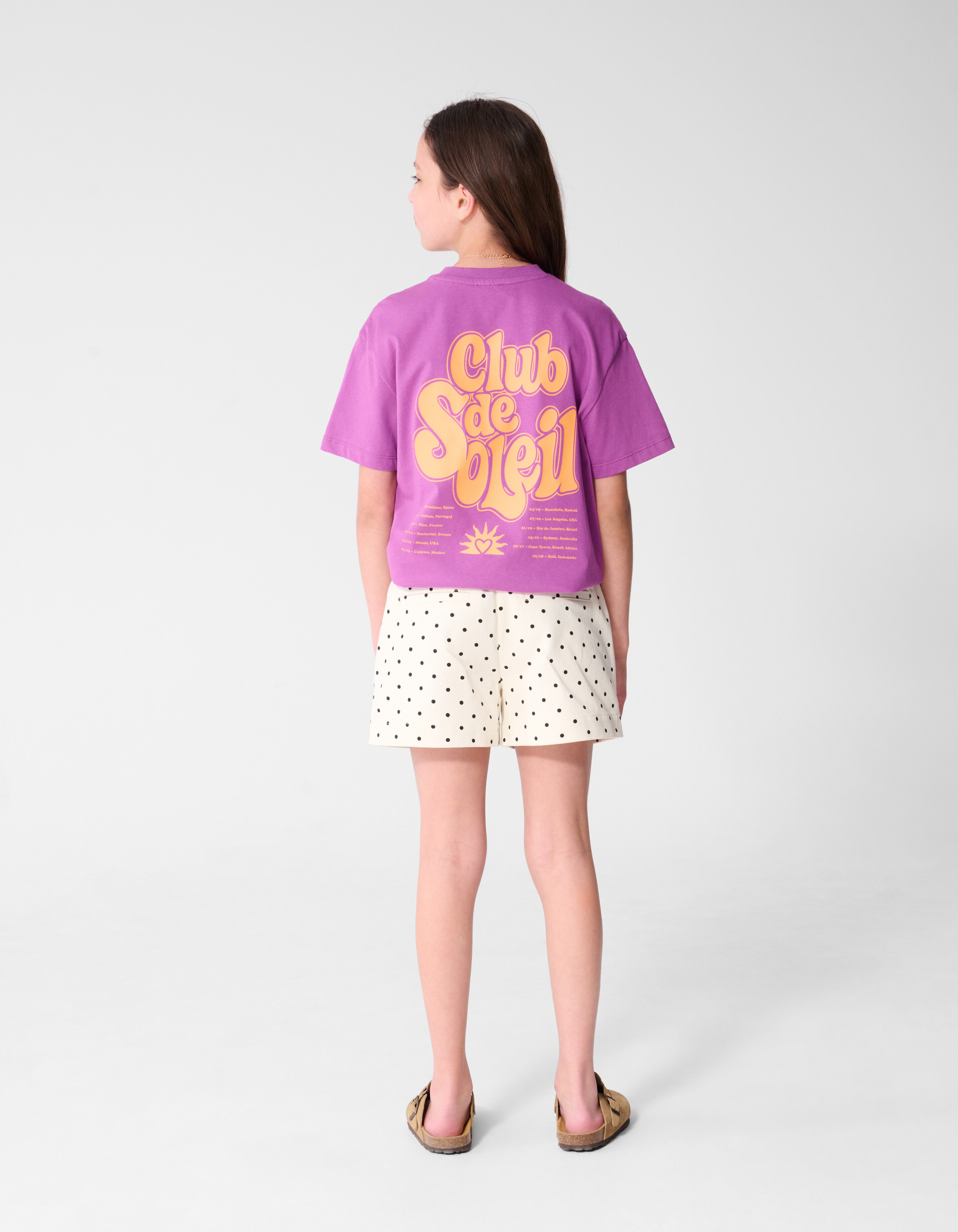 Relaxed Fit Artwork T-Shirt Lila SHOEBY GIRLS