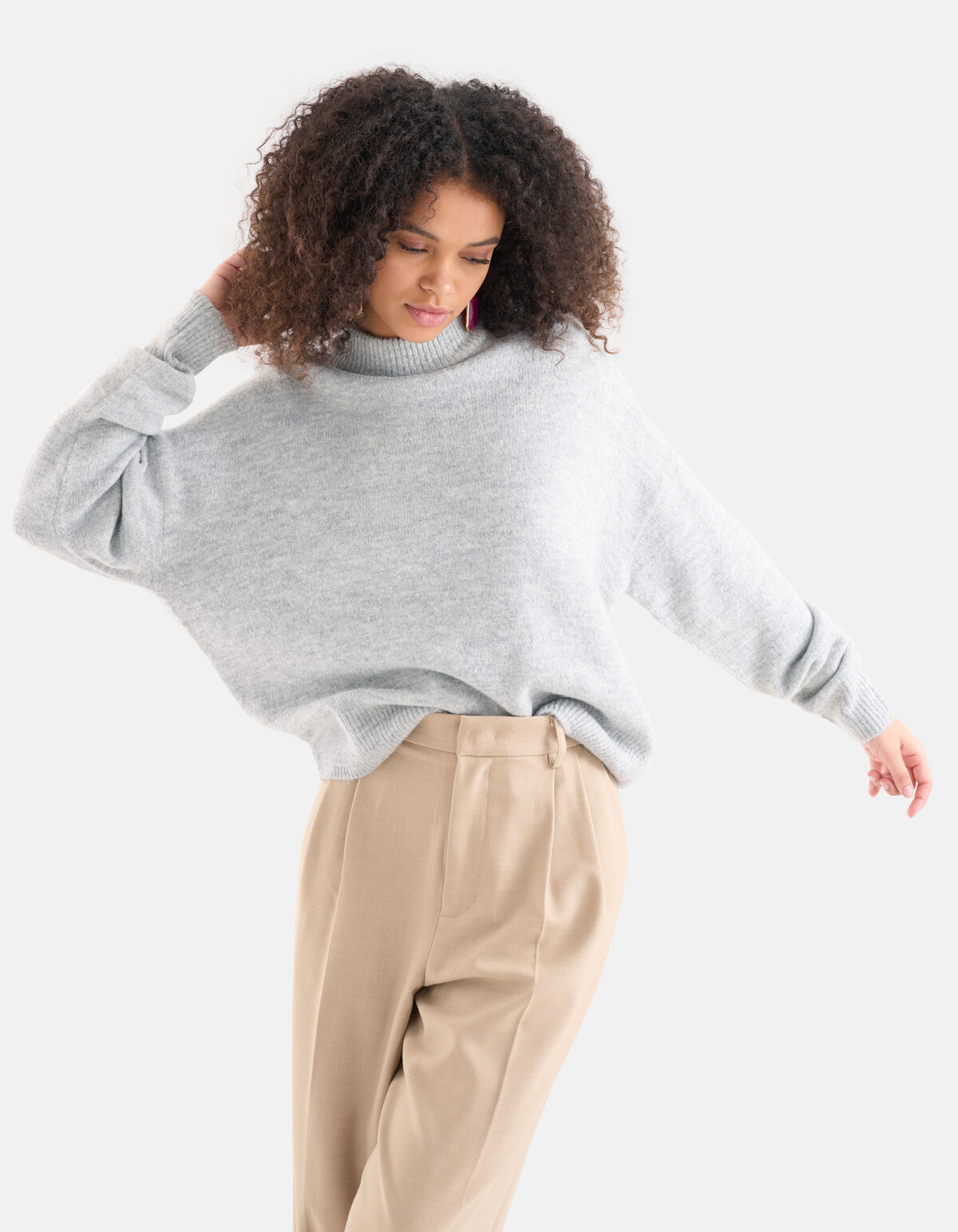 Pullover Hellgrau SHOEBY WOMEN