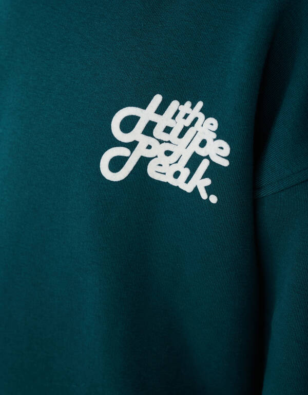 Hype Artwork Hoodie Dunkelgrün SHOEBY BOYS
