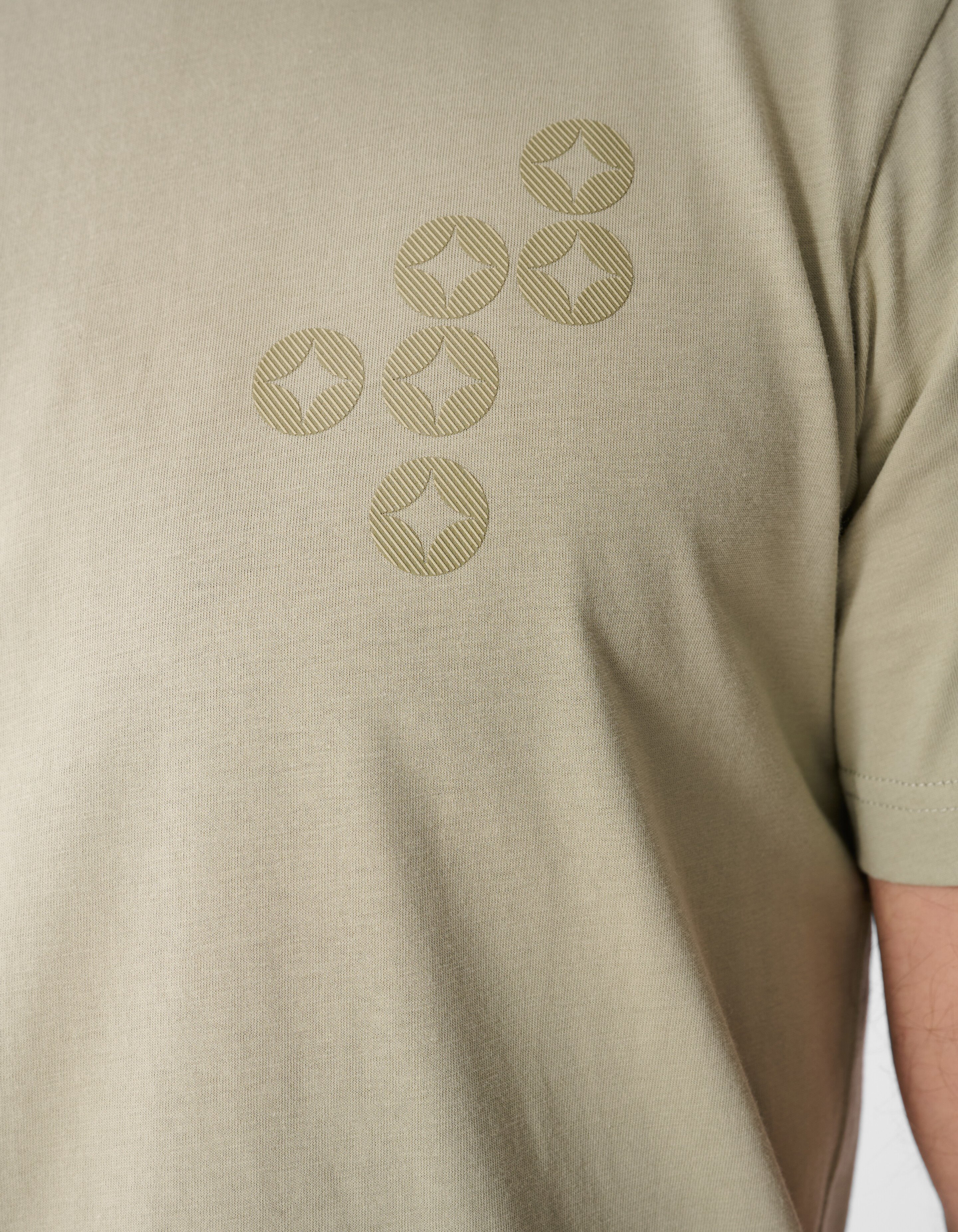 Spread Logo T-Shirt Hellgr&uuml;n SHOEBY MEN