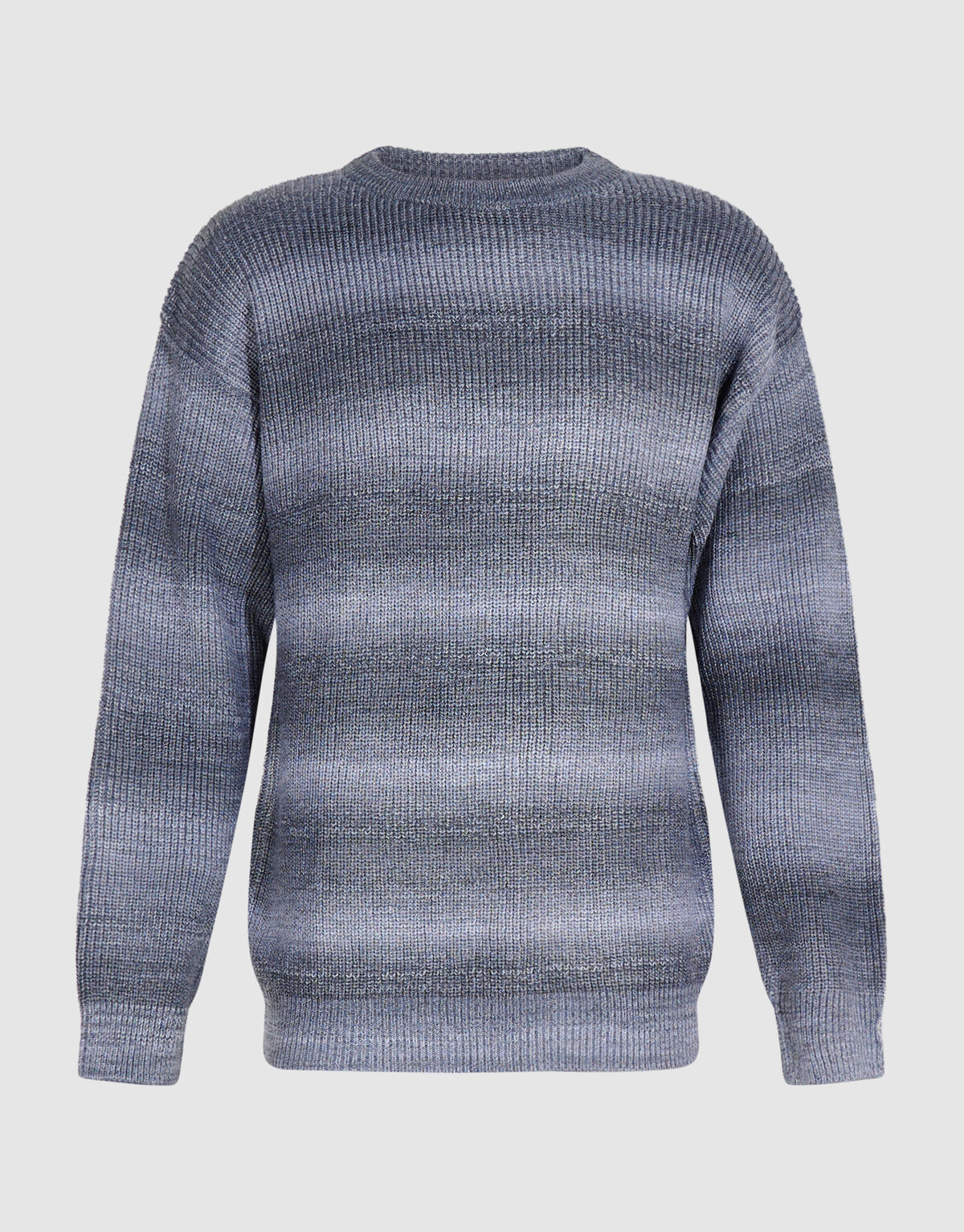 Gradient Strickpullover Grau SHOEBY MEN