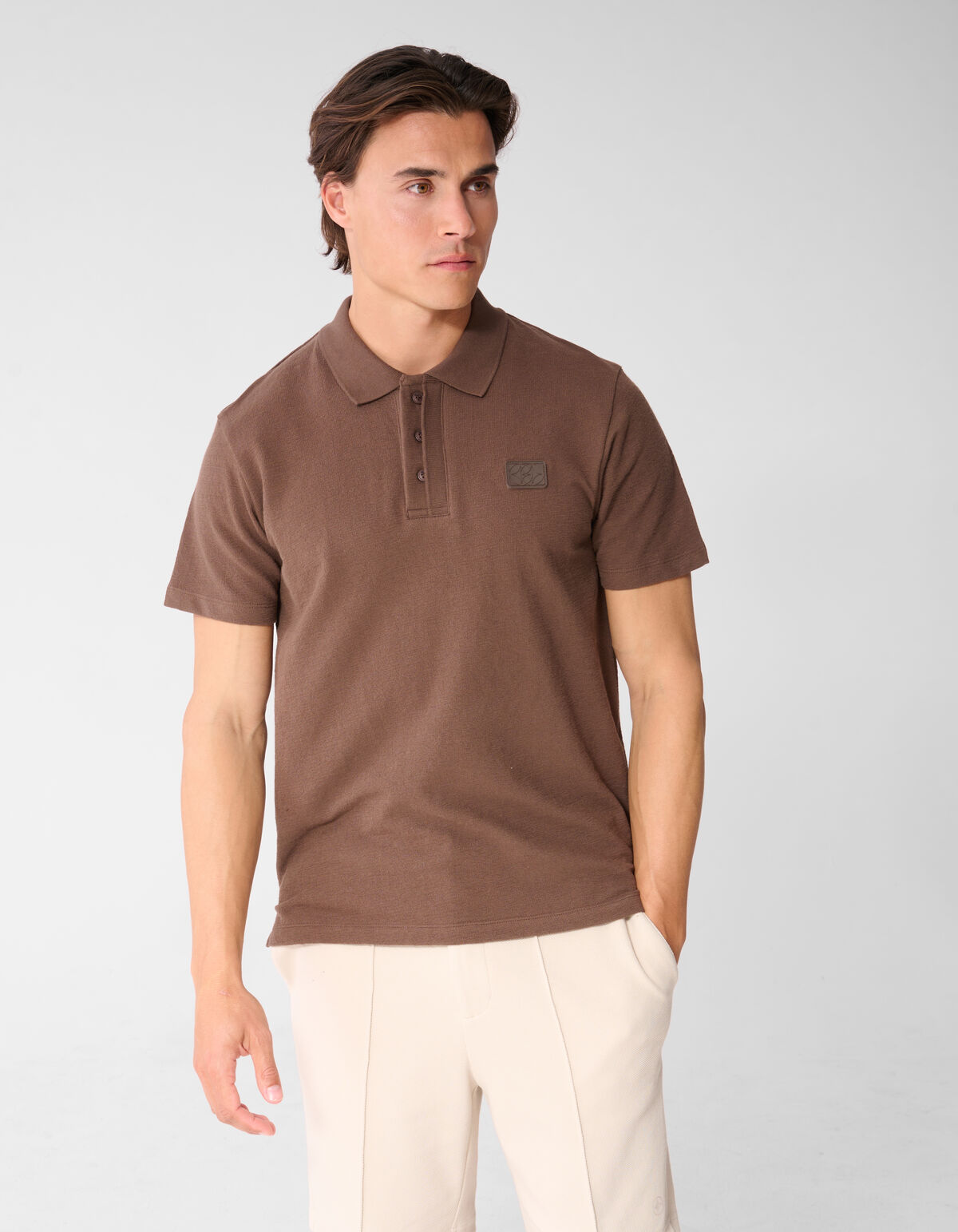 Spark Polo Dunkelbraun SHOEBY MEN