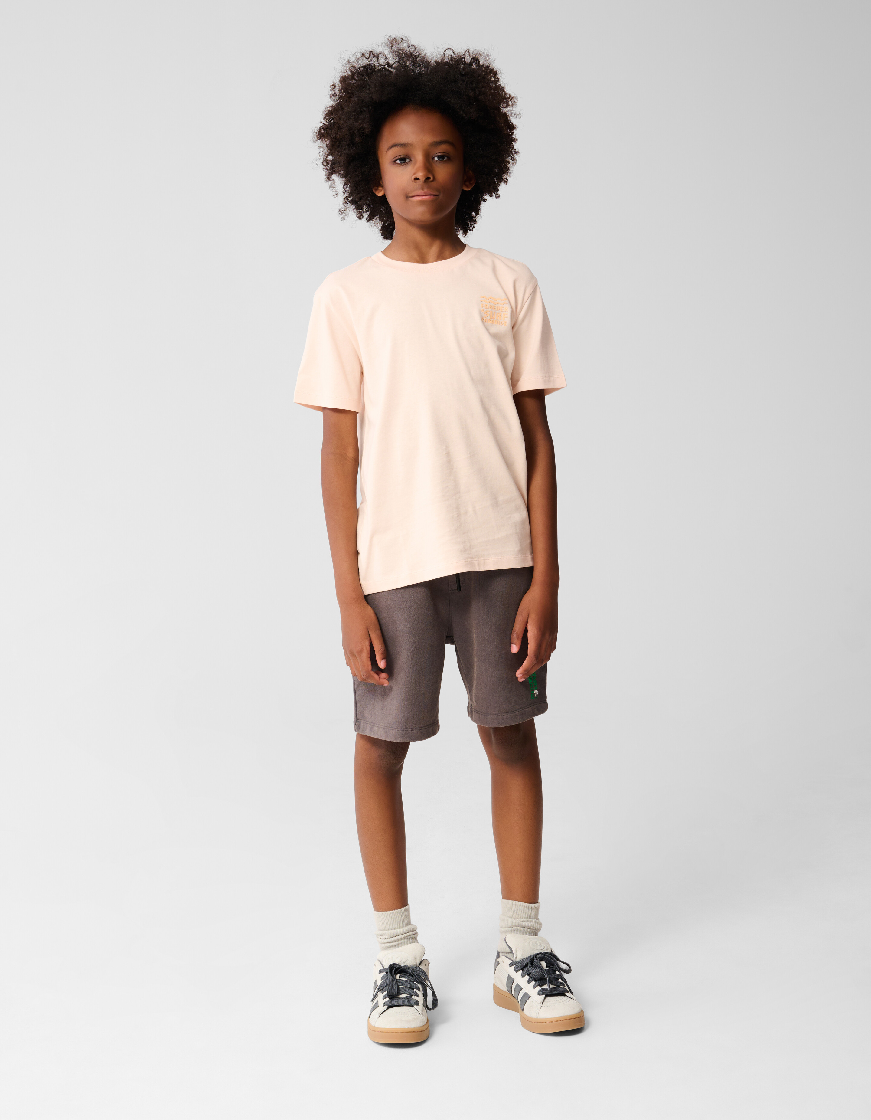 Paradies Kunstwerk T-shirt Hell Orange SHOEBY BOYS