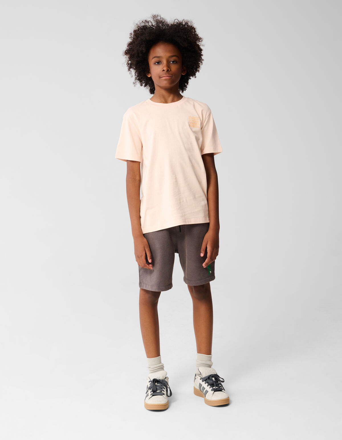 Paradies Kunstwerk T-shirt Hell Orange SHOEBY BOYS