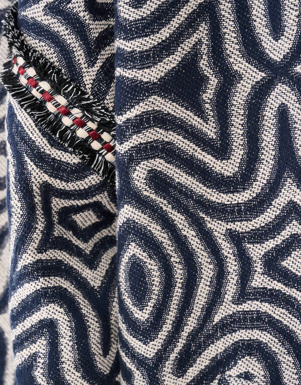 Jacquard Tape Jack Dunkelblau Von Mieke SHOEBY WOMEN