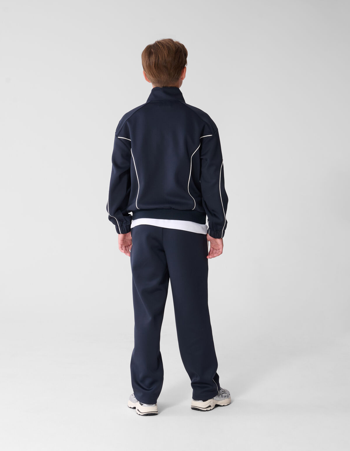 Sporty Piping Relaxed Fit Hose Dunkelblau SHOEBY BOYS