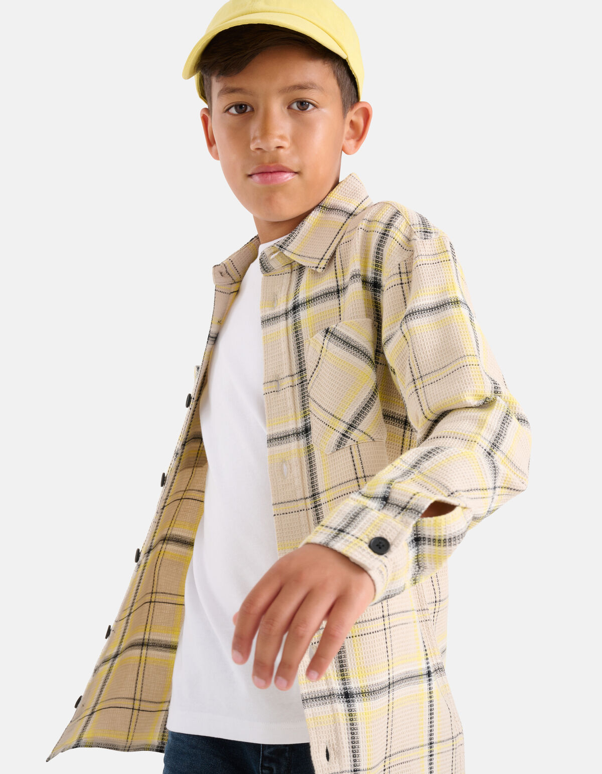Kariertes Hemd Gelb SHOEBY BOYS