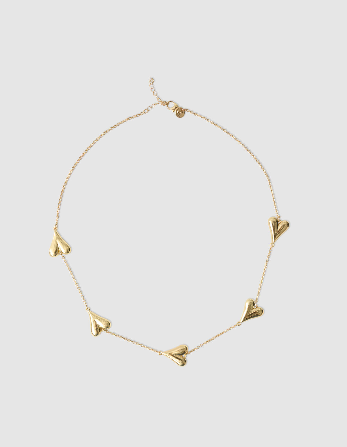 Herz Kette Gold SHOEBY ACCESSOIRES