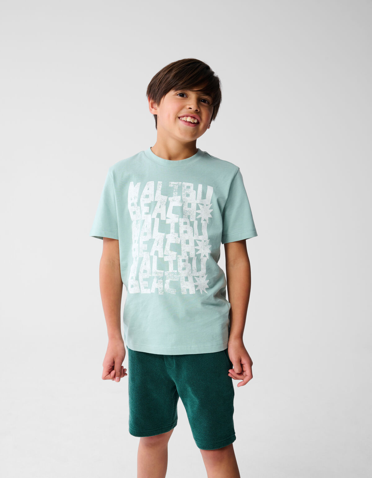 Malibu T-shirt Blau SHOEBY BOYS