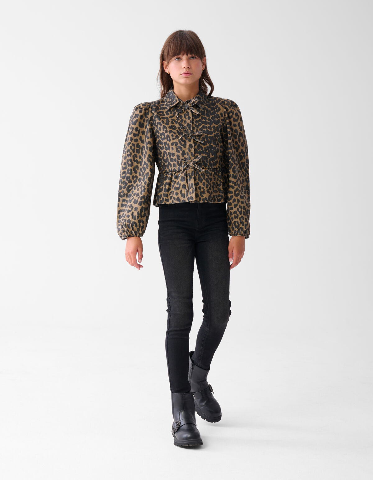 Skinny Fit Jeans Schwarz SHOEBY GIRLS