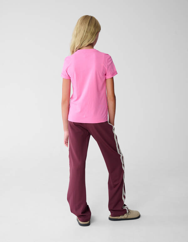 Mon Amour Artwork T-Shirt Rosa SHOEBY GIRLS