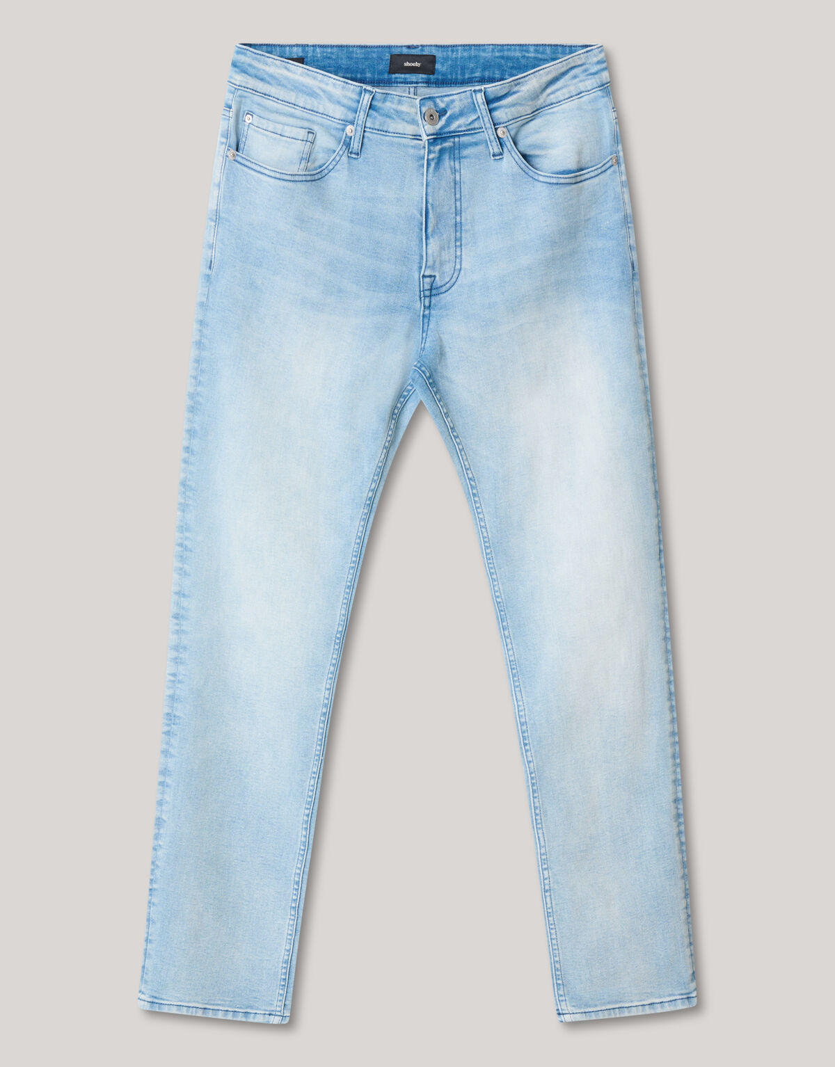 Slim Fit Jeans Lichtblauw L32 SHOEBY MEN