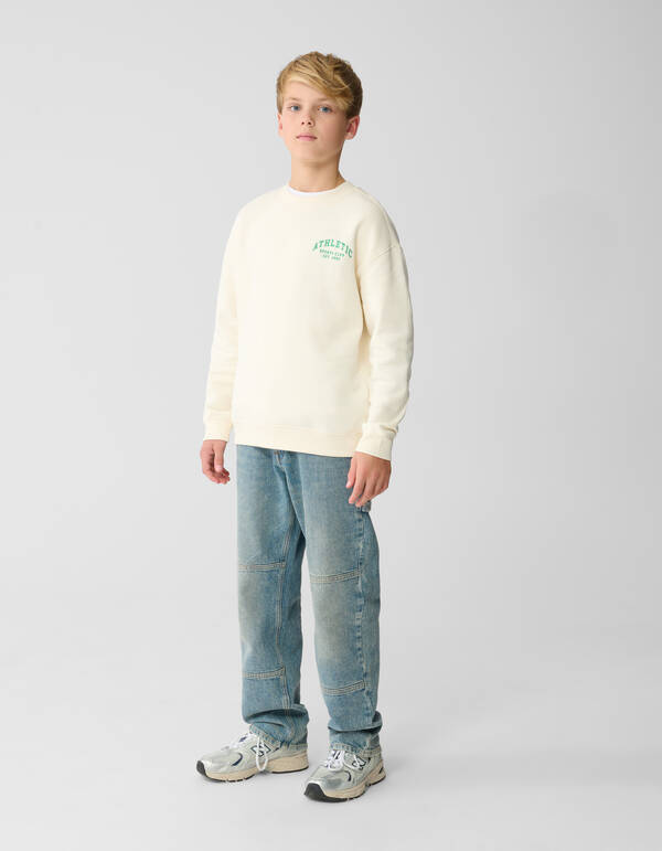 Sportlicher Pullover in Off-White SHOEBY BOYS