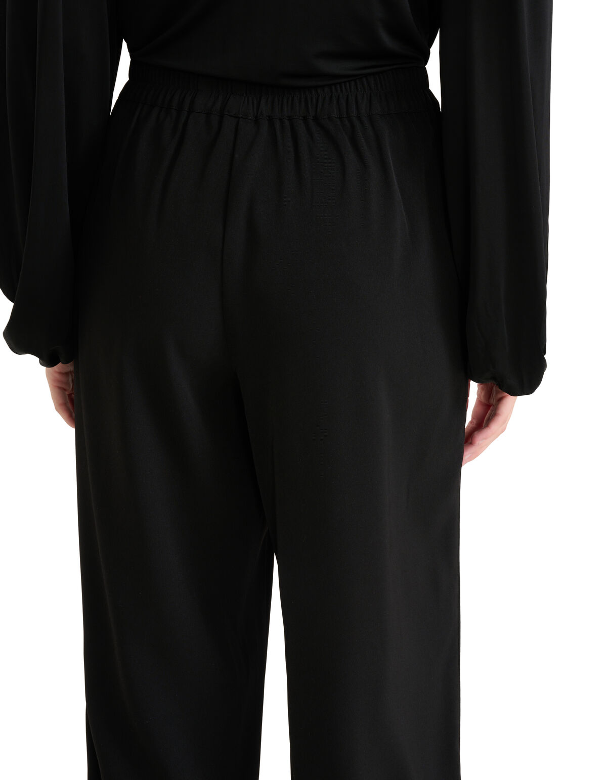 Wickelhosen mit weitem Bein Schwarz von Mieke SHOEBY WOMEN