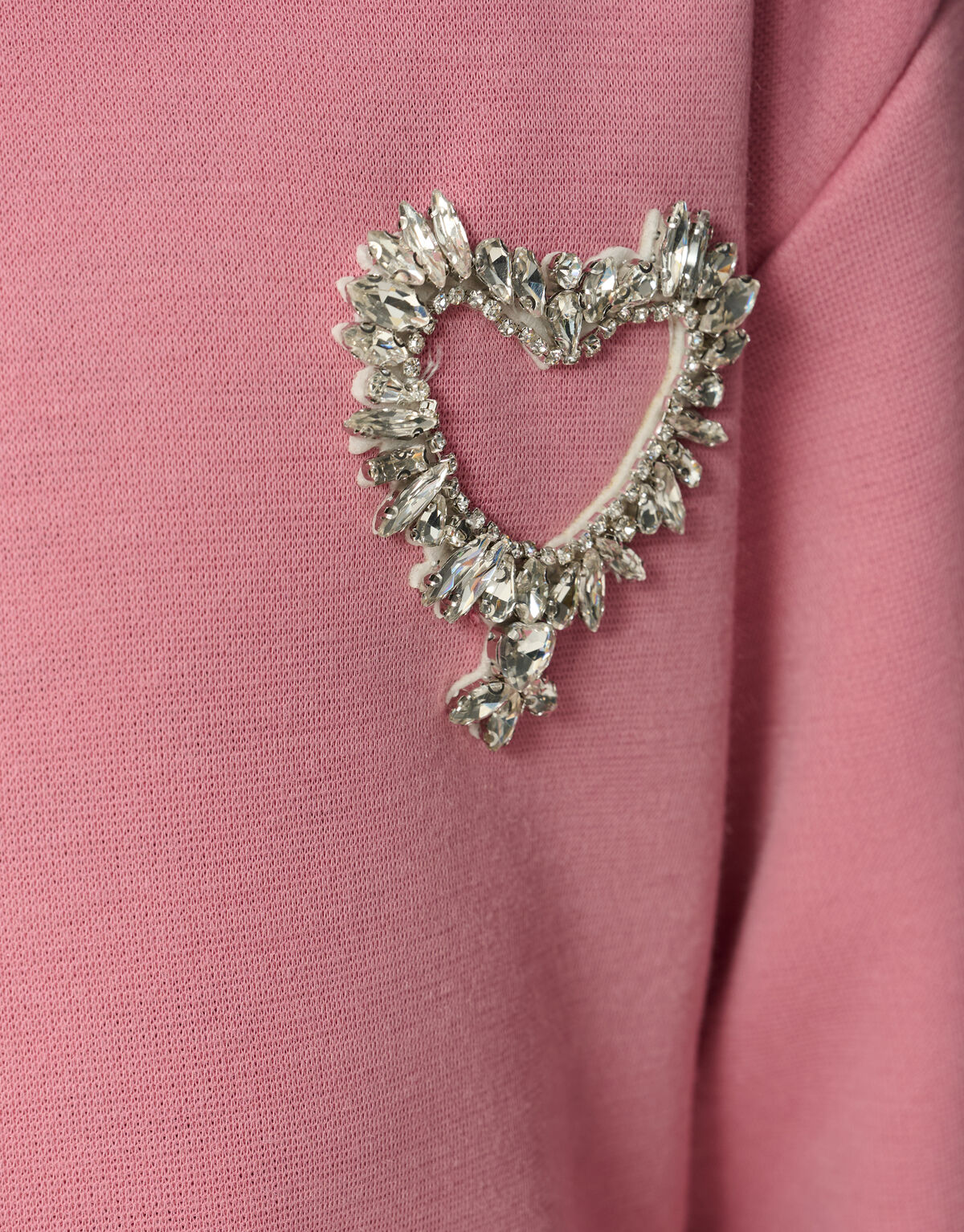 Herzförmiges Sweatshirtkleid Rosa SHOEBY GIRLS