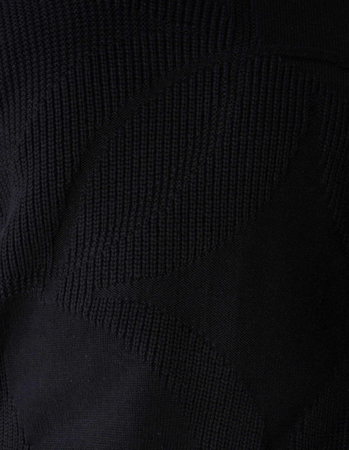 Strickpullover Mit Logoprint Schwarz SHOEBY MEN
