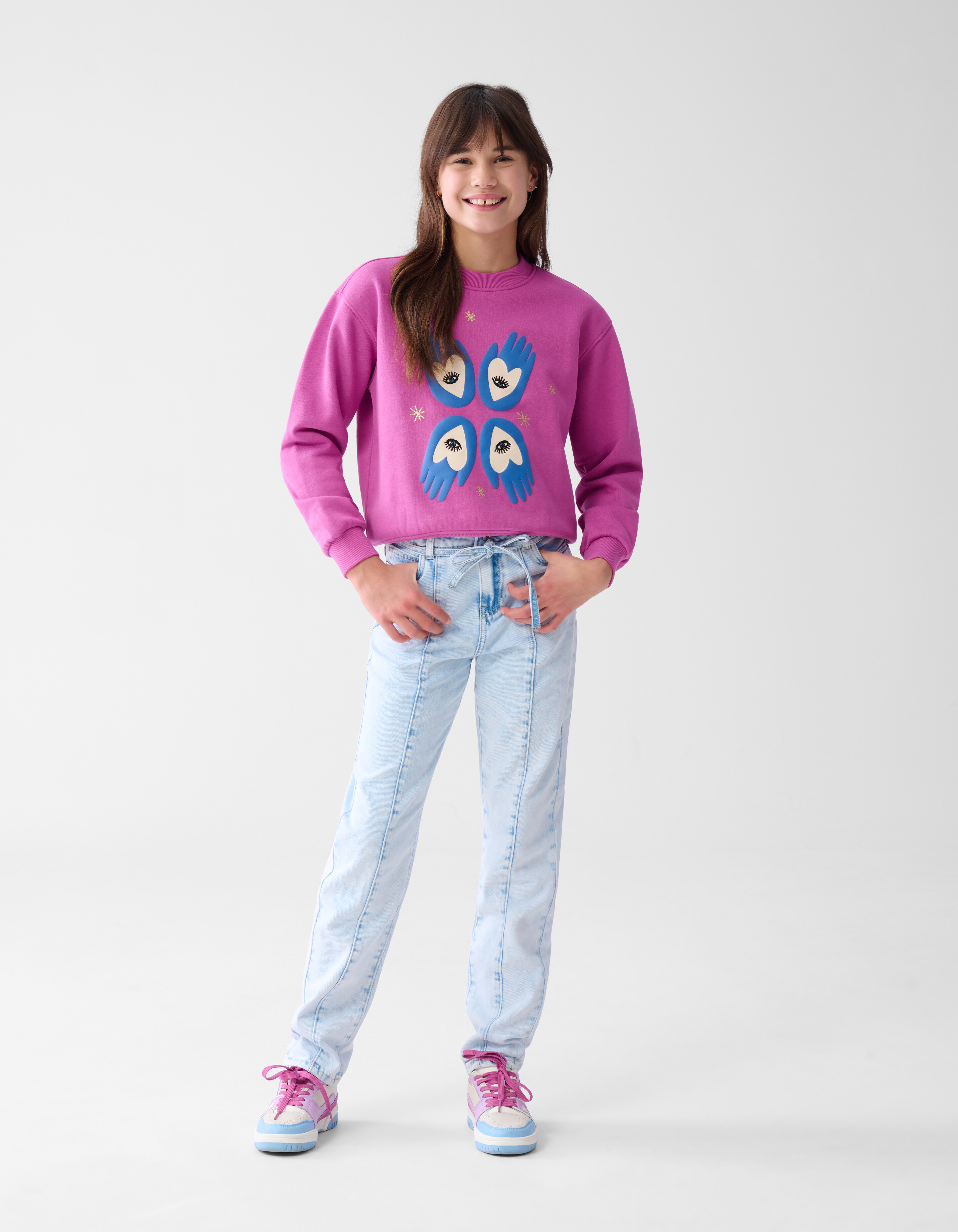 Mom Jeans Hellblau SHOEBY GIRLS