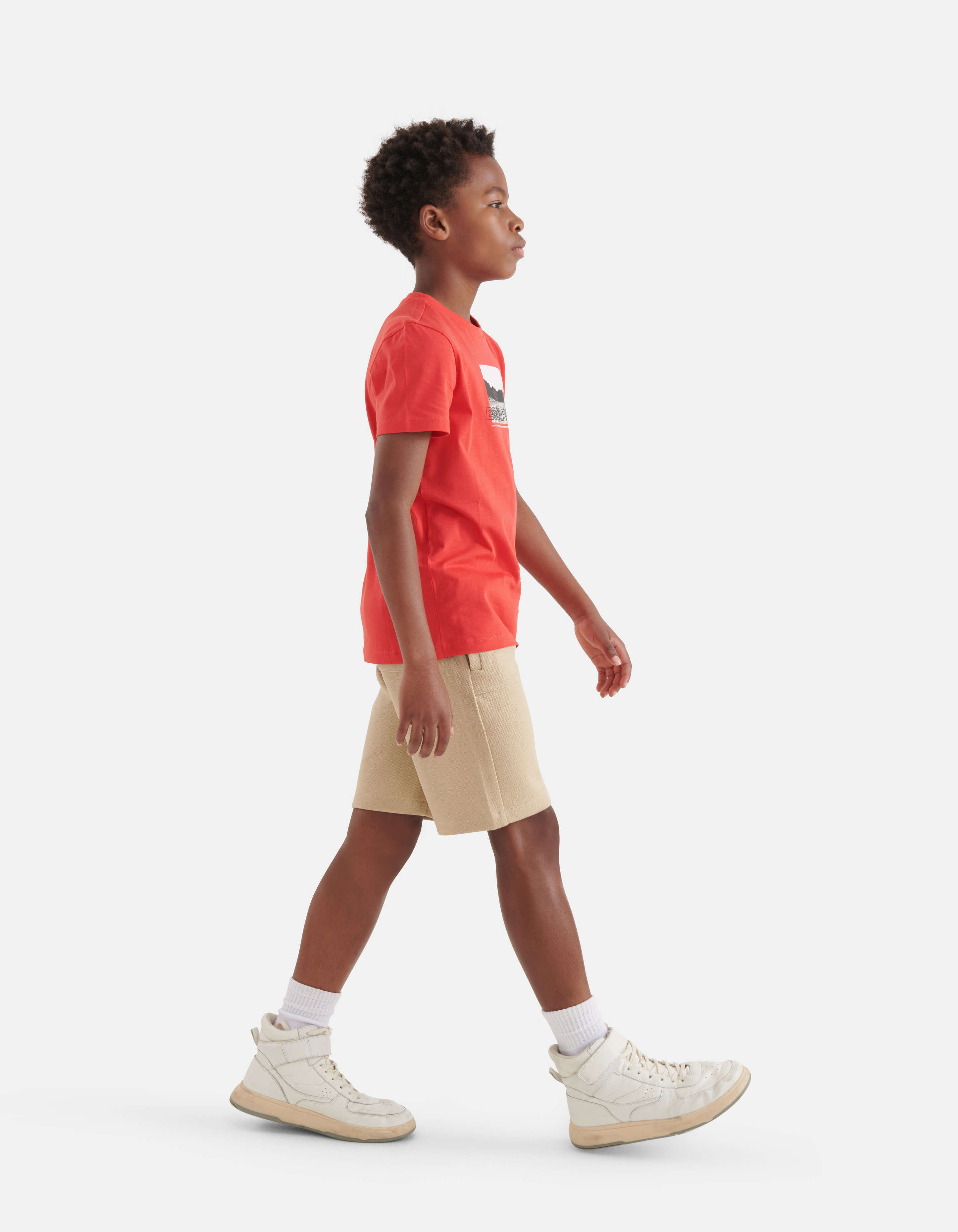 Kunstwerk T-shirt Rot SHOEBY BOYS