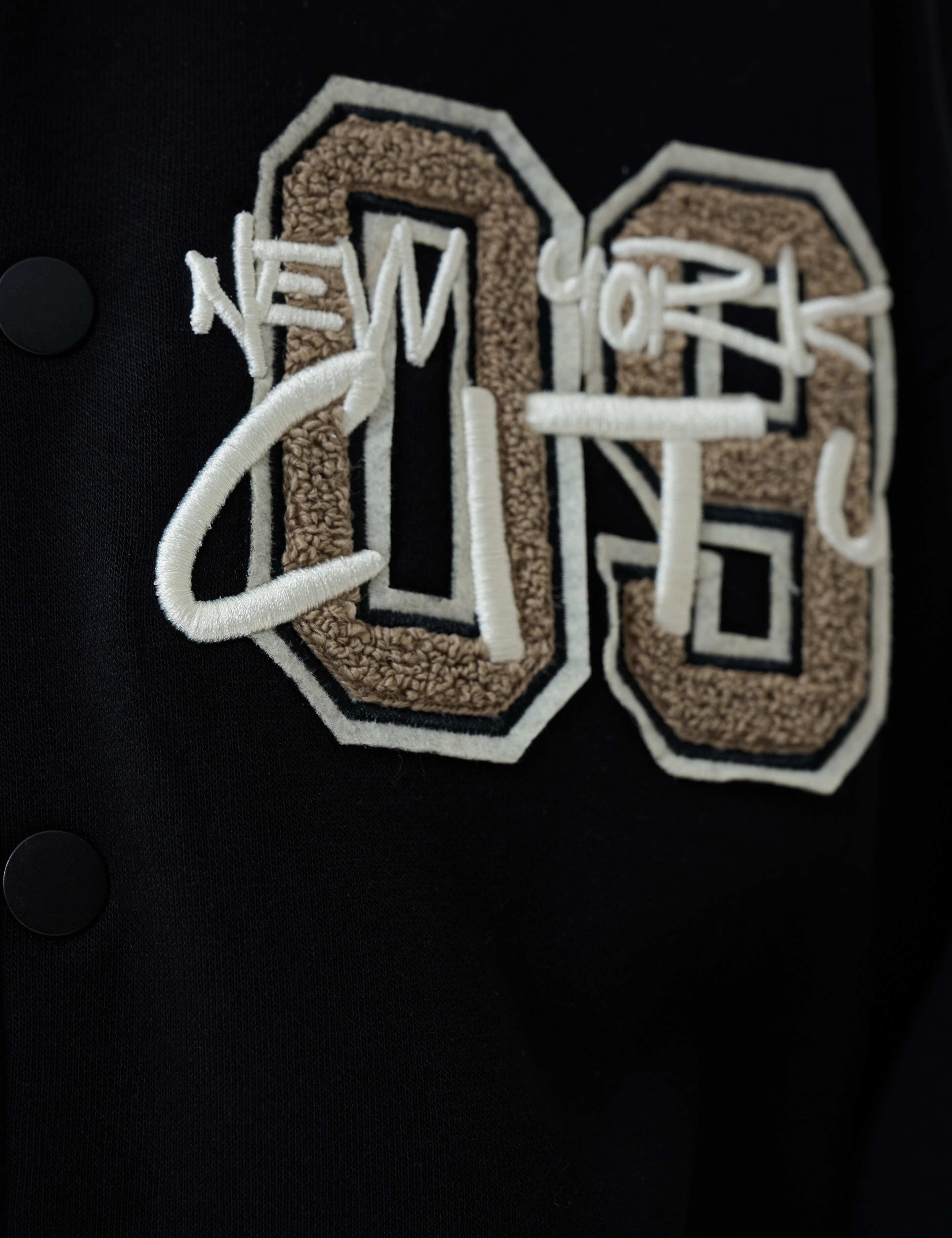 Varsity Jacket Black SHOEBY BOYS
