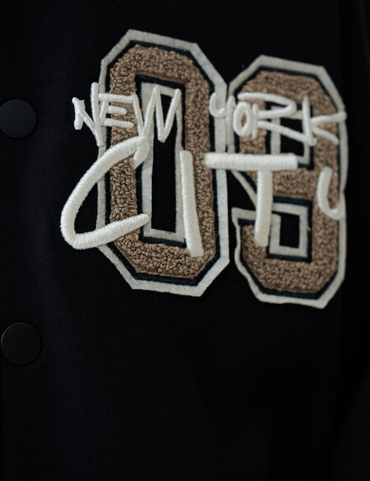 Varsity Jacket Black SHOEBY BOYS