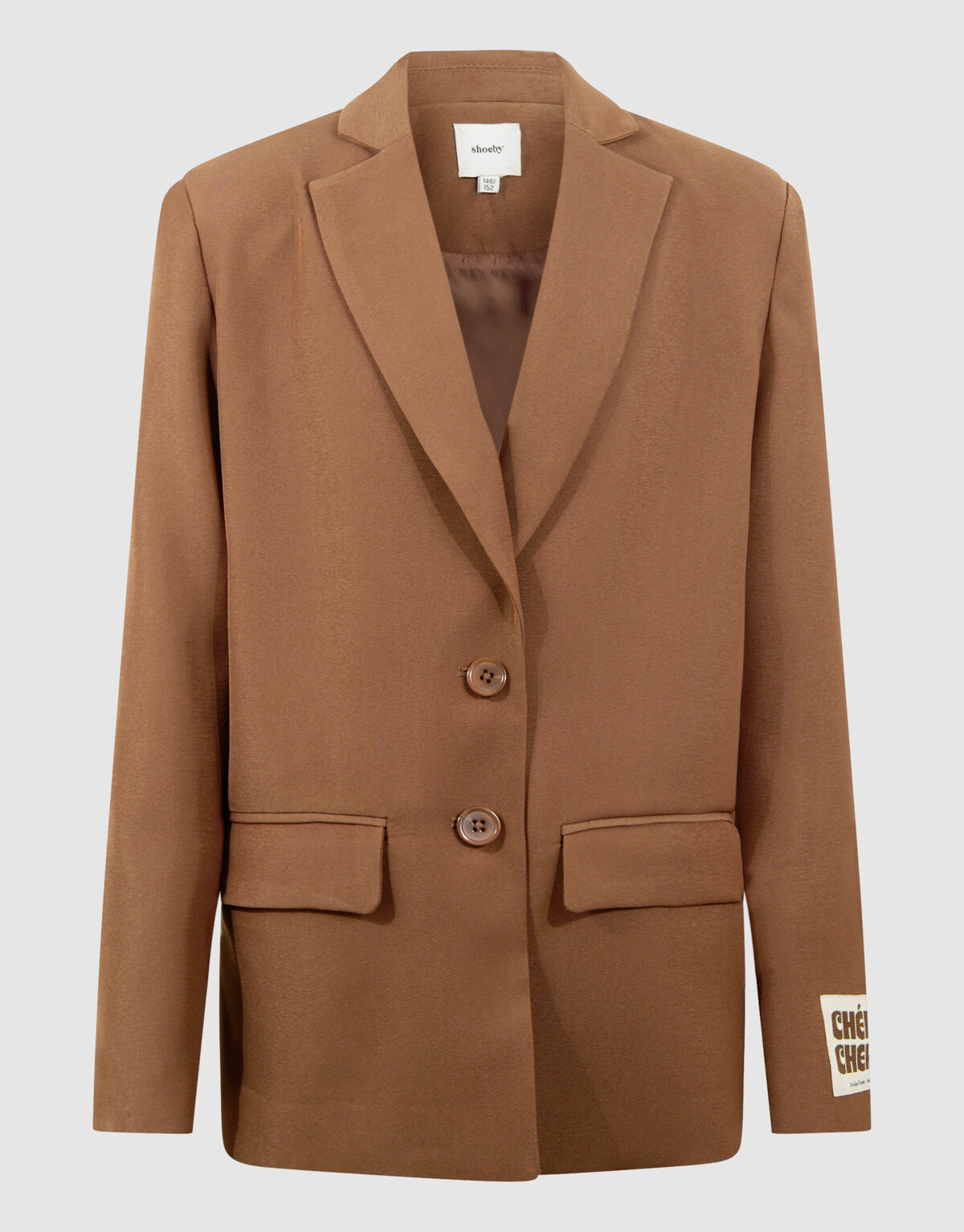 Offener R&uuml;cken Blazer Braun SHOEBY GIRLS