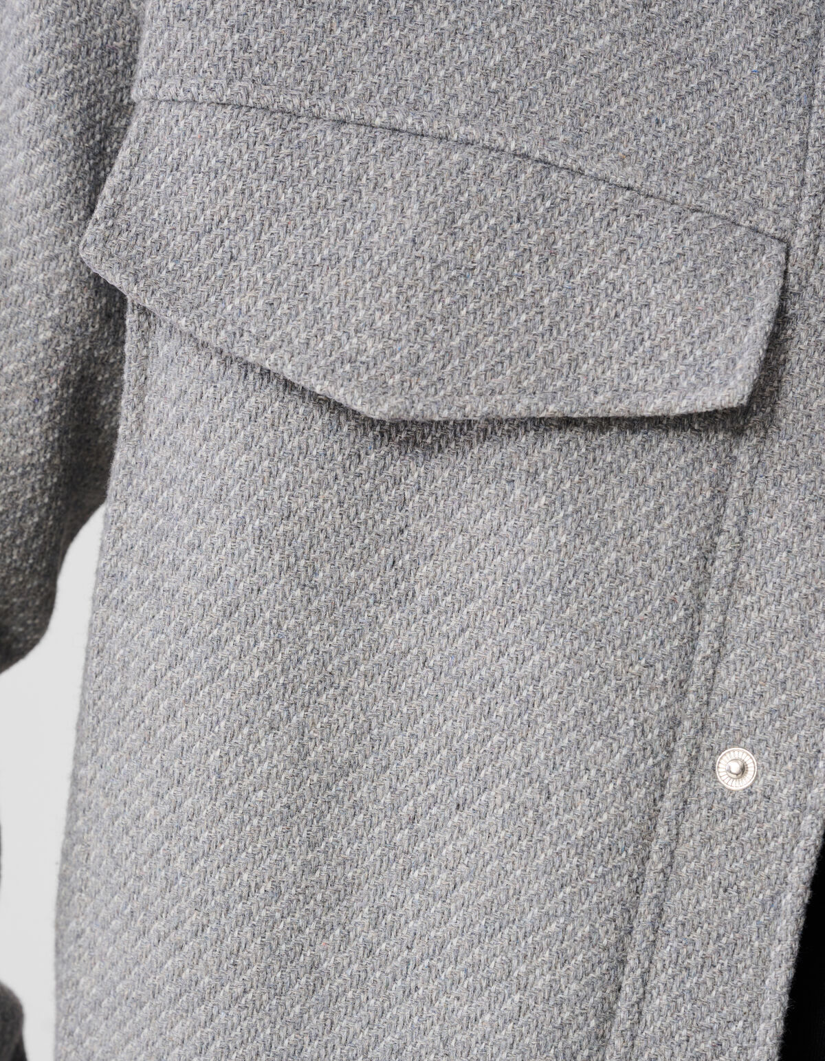 Wollmix-Jacke Grau SHOEBY MEN