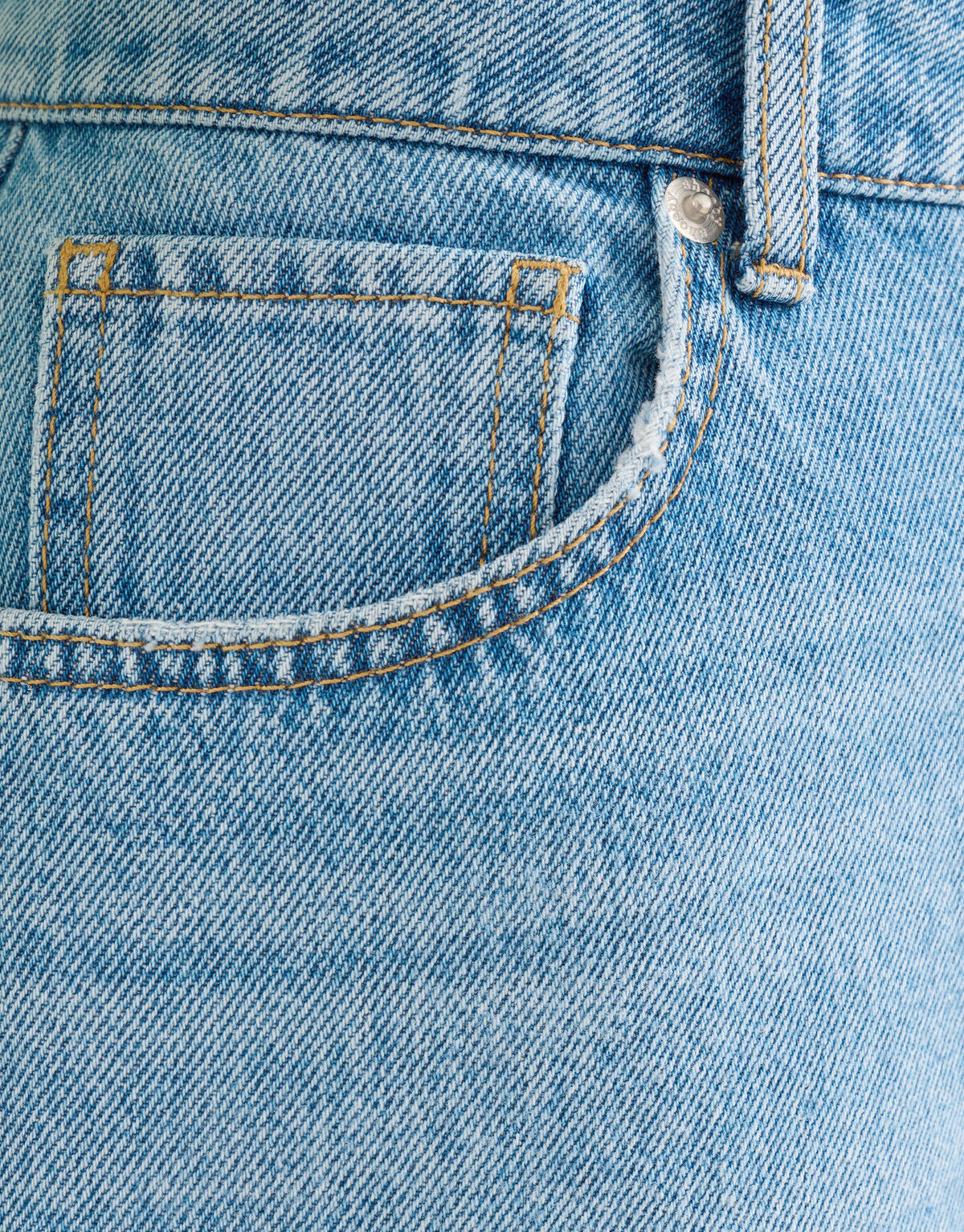 Midirock aus Denim Blau SHOEBY WOMEN