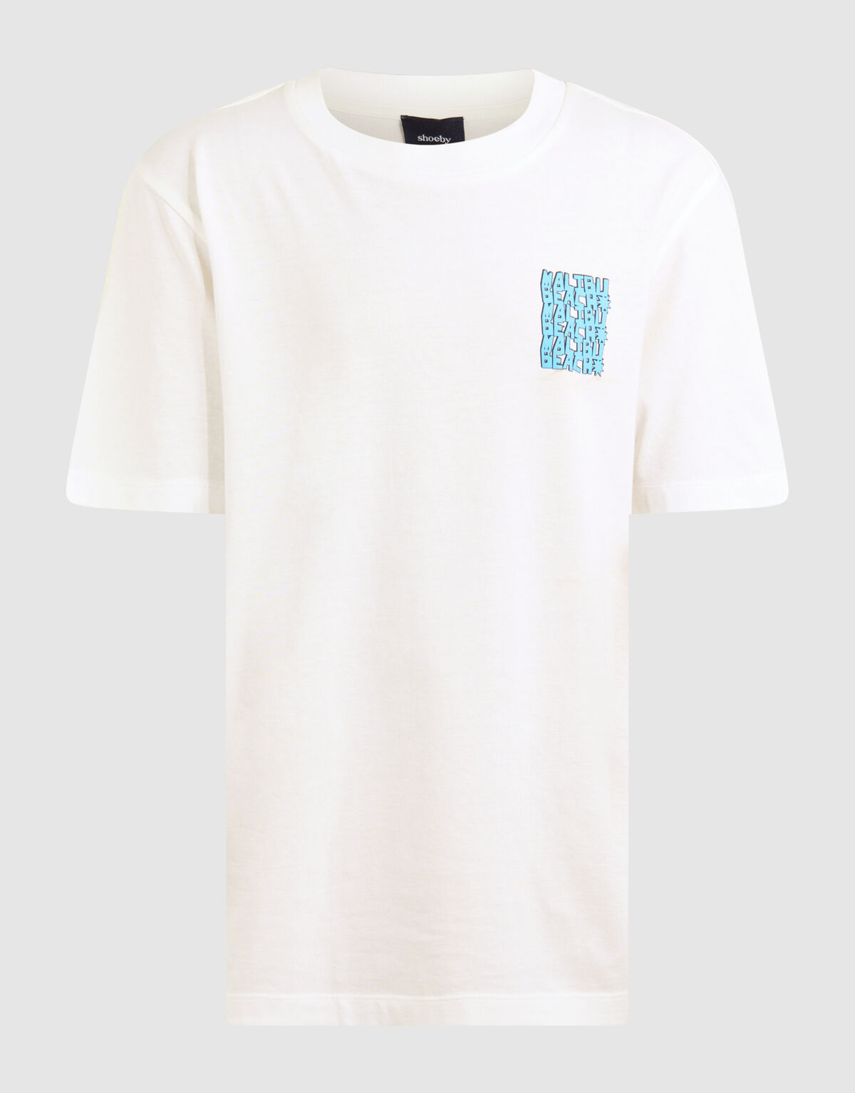 Malibu Artwork T-shirt Off White SHOEBY BOYS