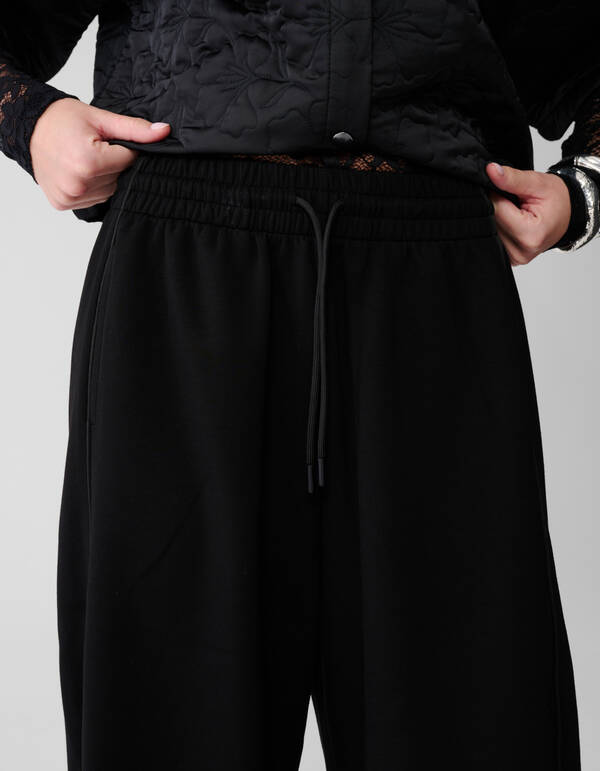 Barrel Fit Jogger Hose Schwarz SHOEBY WOMEN