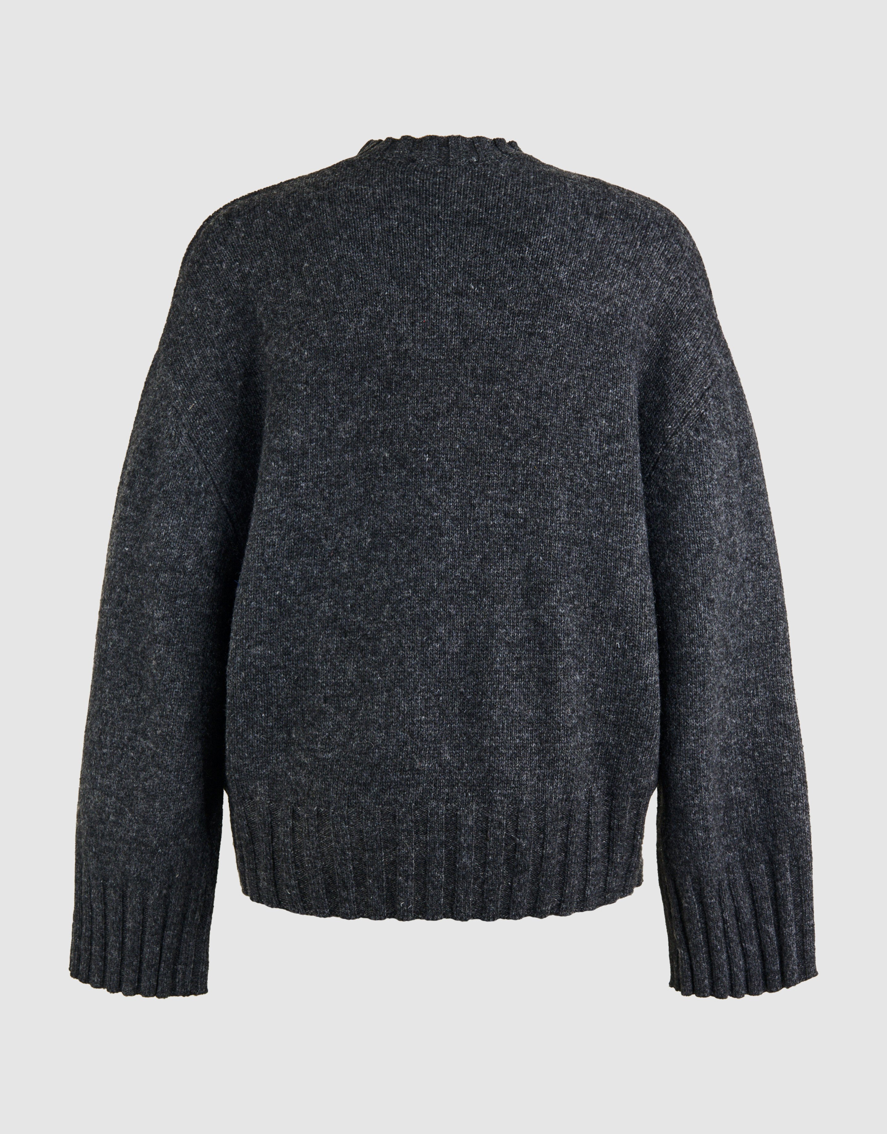 Übergroßer Strickpullover Dunkelgrau von Mieke SHOEBY WOMEN