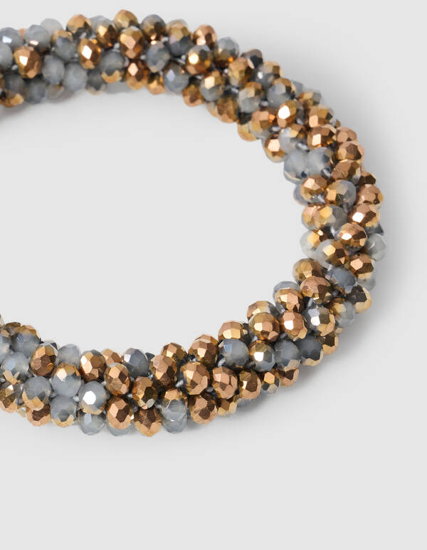 Perlen Haargummi Gold SHOEBY ACCESSOIRES