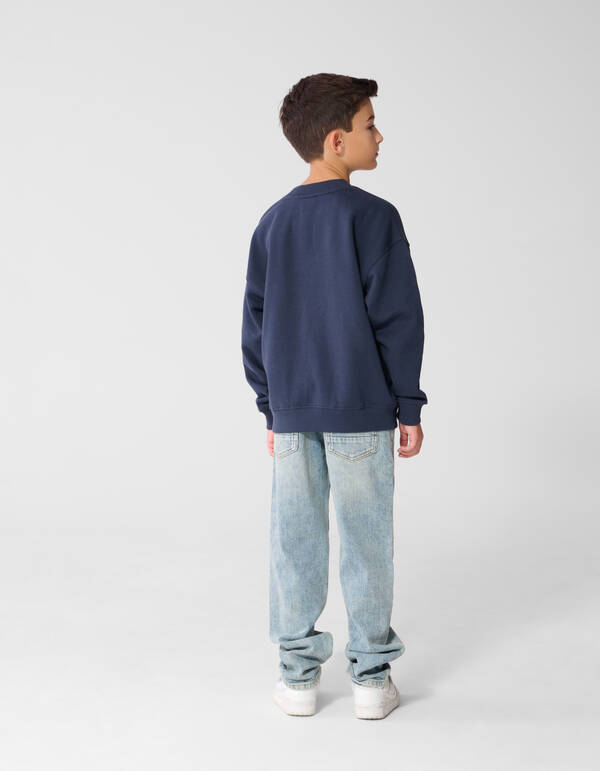 Tapered Fit Jeans Gebleicht SHOEBY BOYS