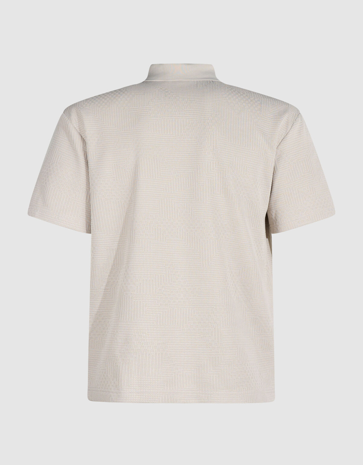 Structuur Zipper Polo Zand SHOEBY MEN