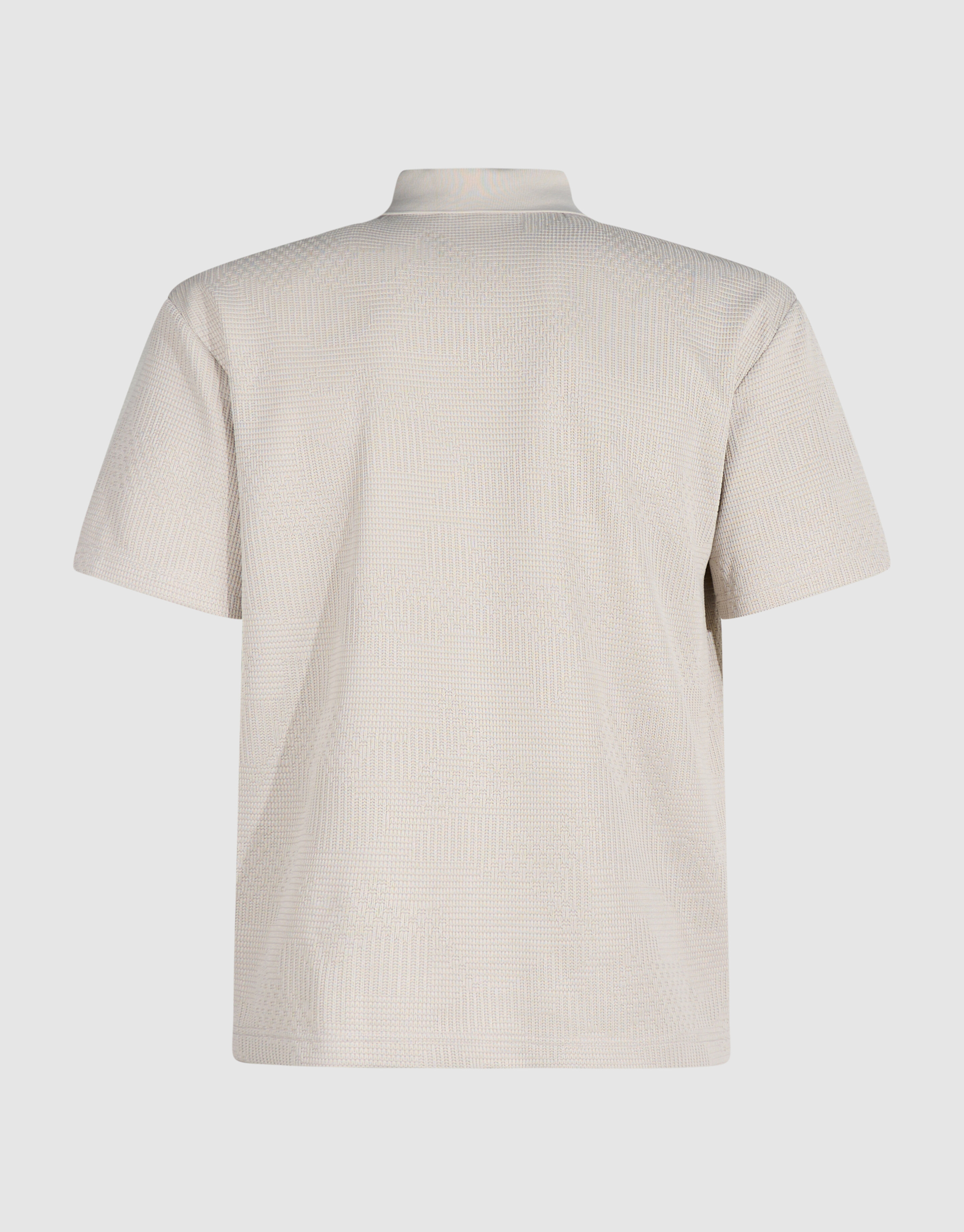 Structuur Zipper Polo Zand SHOEBY MEN