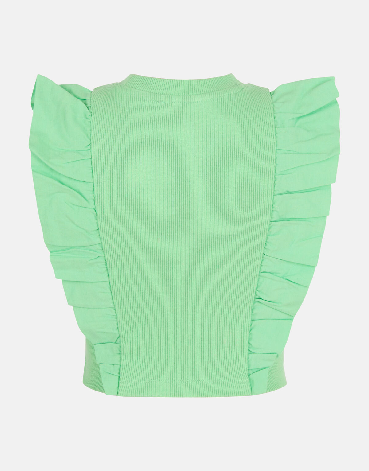 Rüschen-T-Shirt Grün SHOEBY GIRLS