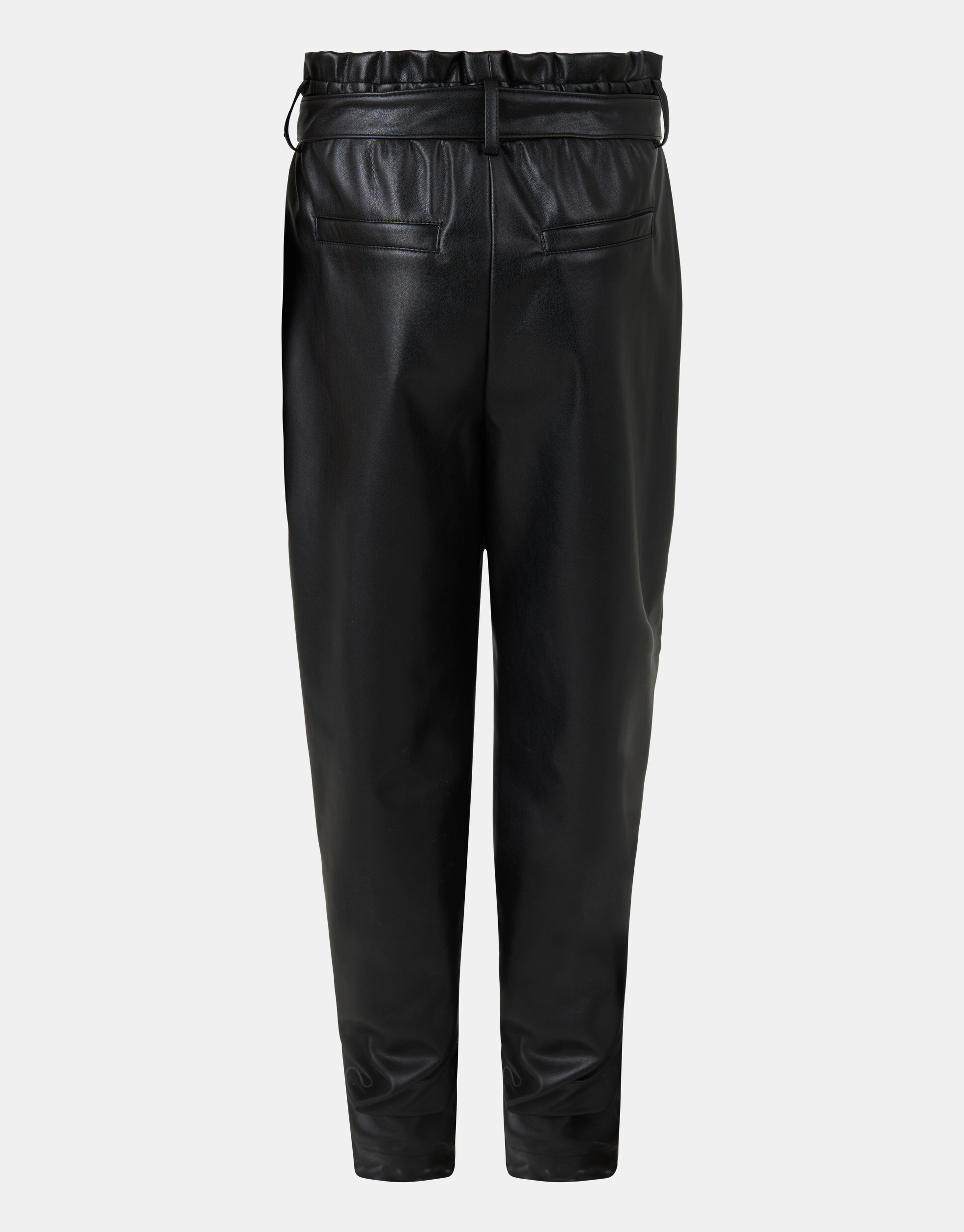 Paperbag-Hose aus veganem Leder SHOEBY GIRLS