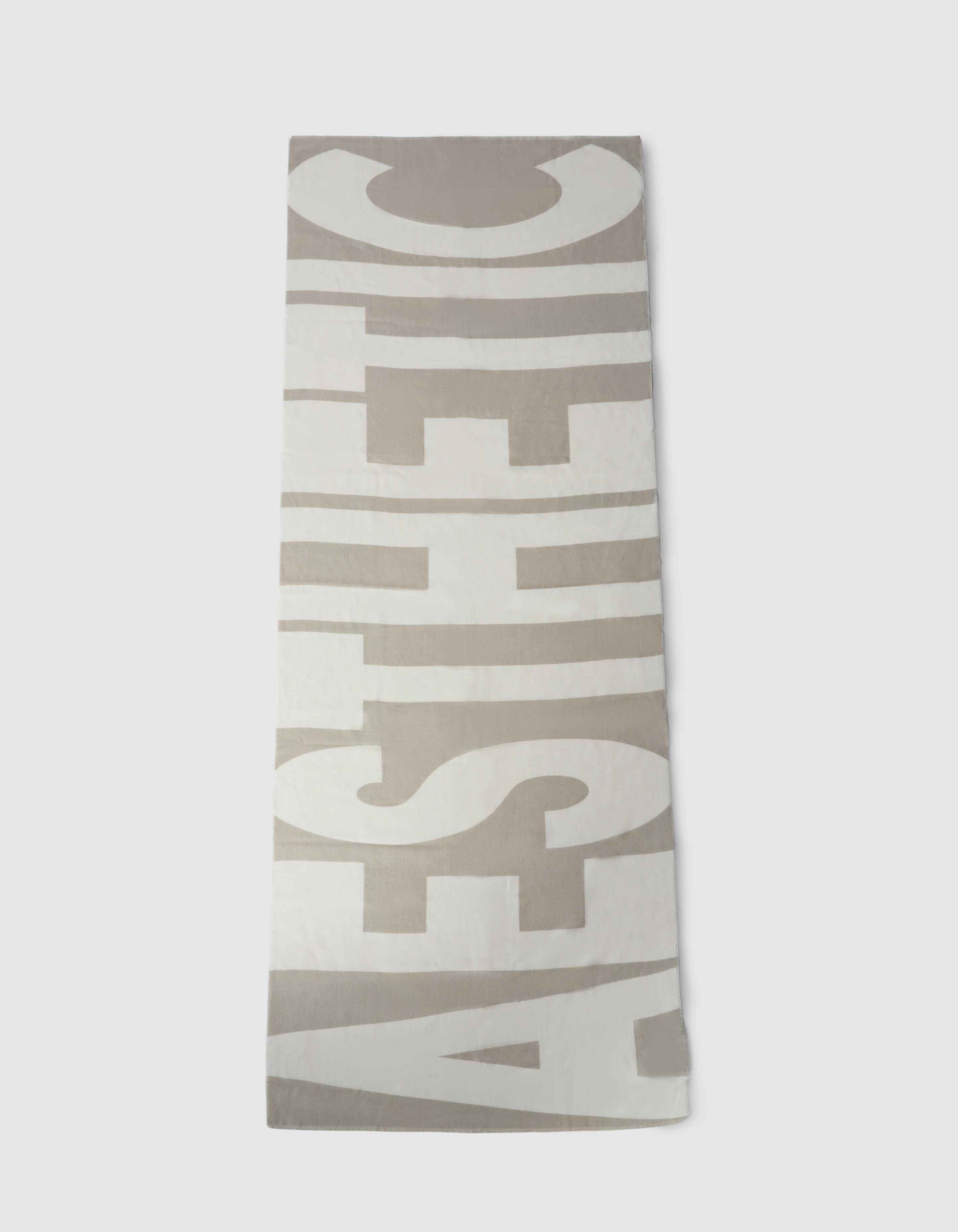 Text-Kunst Schal Gebrochen Weiß SHOEBY ACCESSOIRES