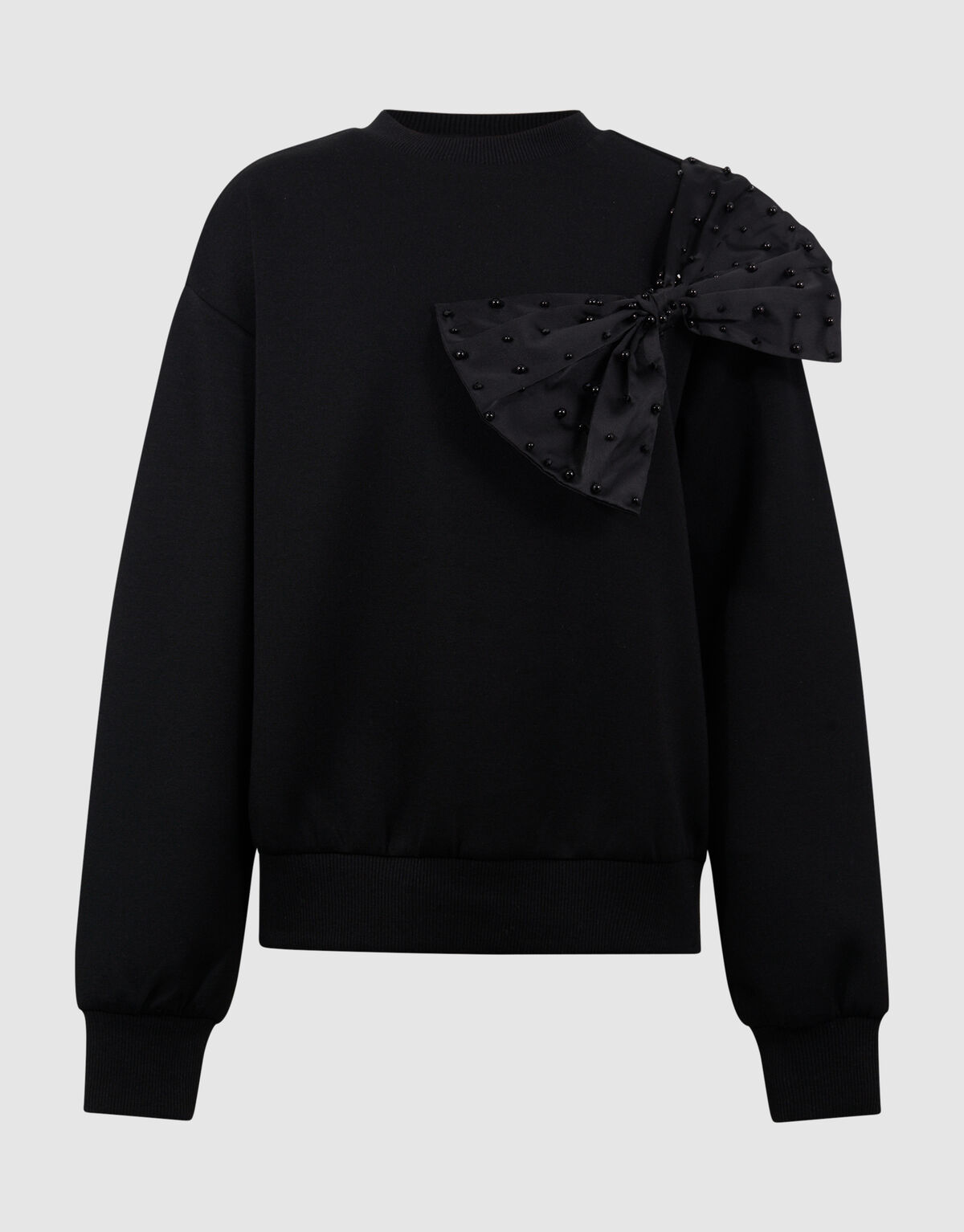 Big Strik Pullover Schwarz SHOEBY GIRLS