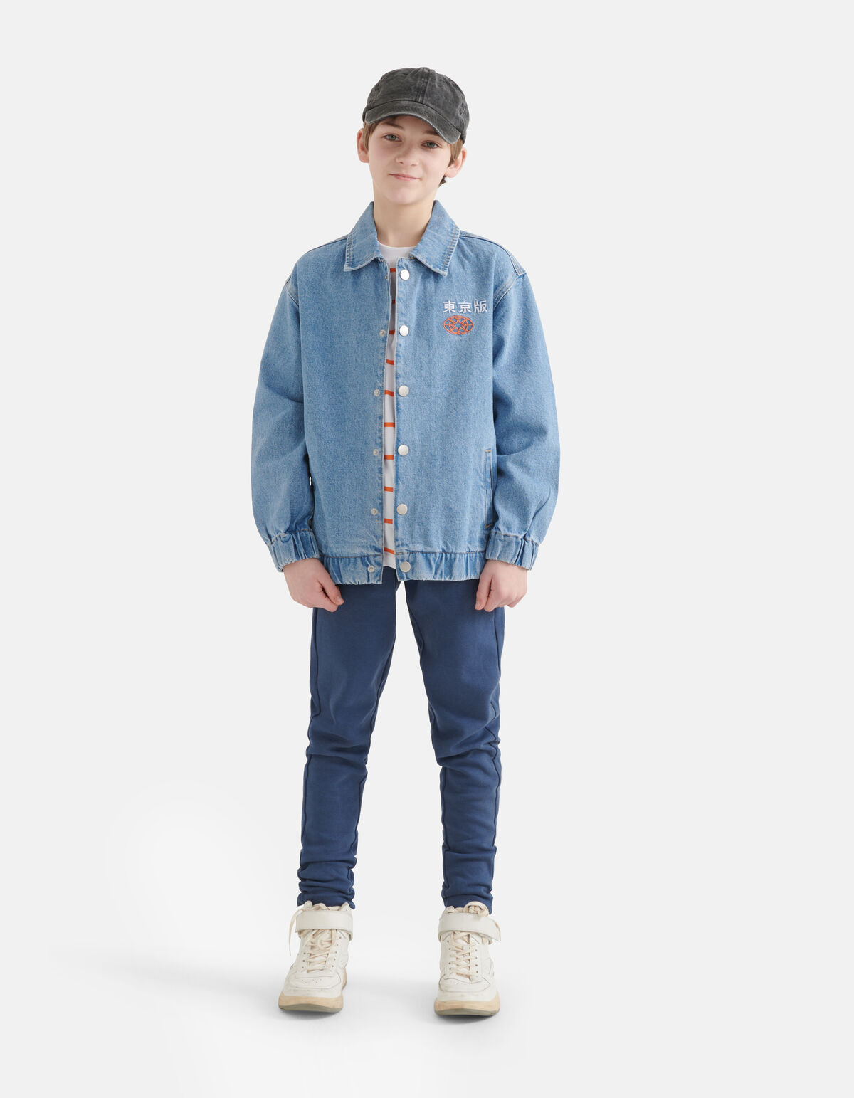 Denim-Bomberjacke Mediumstone SHOEBY BOYS