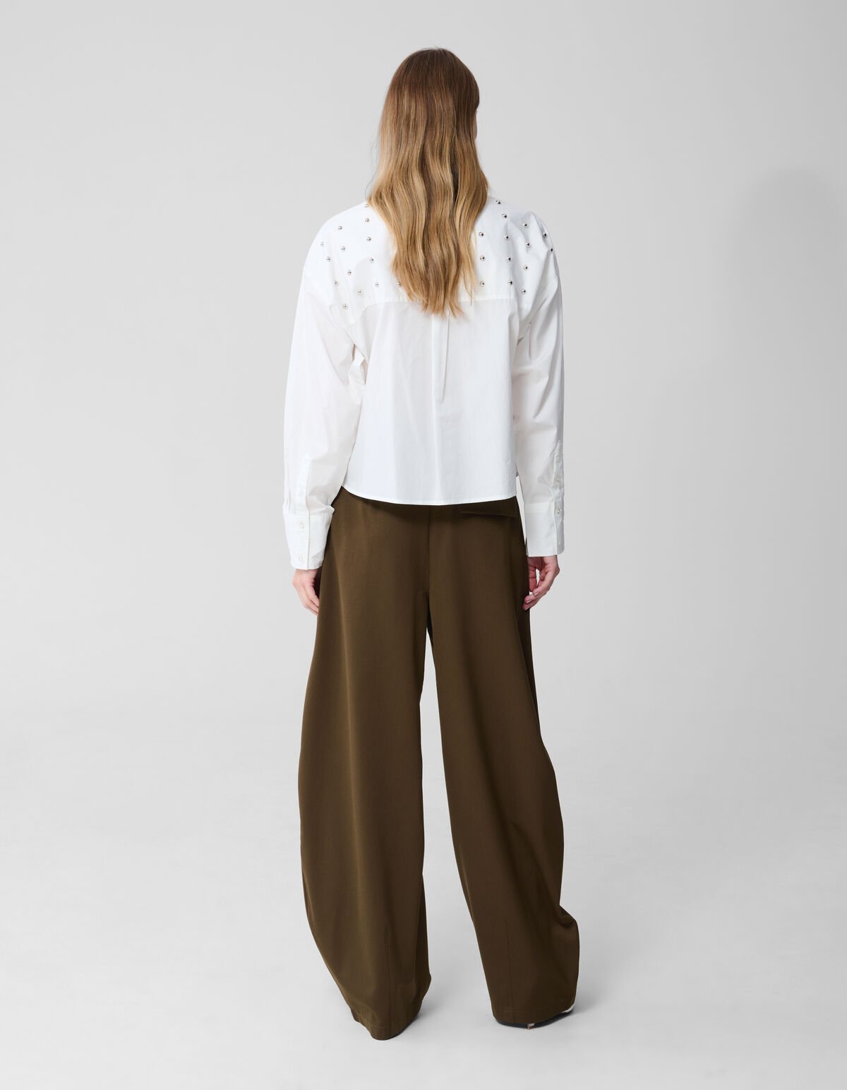 Mix Barrel Hose Khaki SHOEBY WOMEN